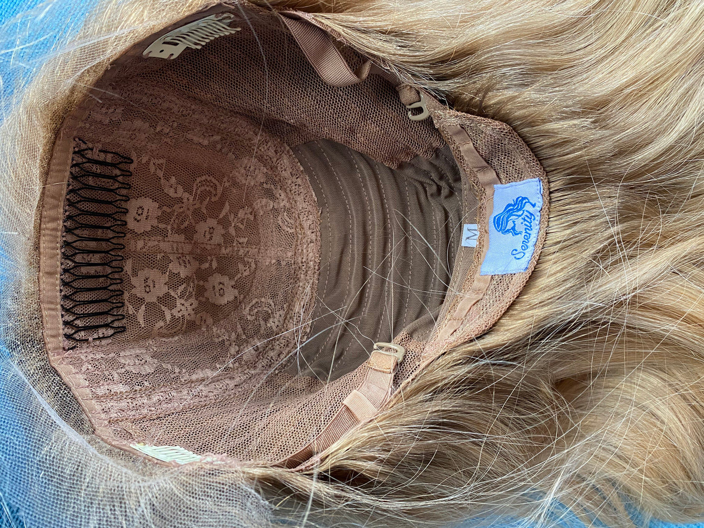 Full Wig- True European Neutral / Golden - Small/Medium Cap, 10-13”