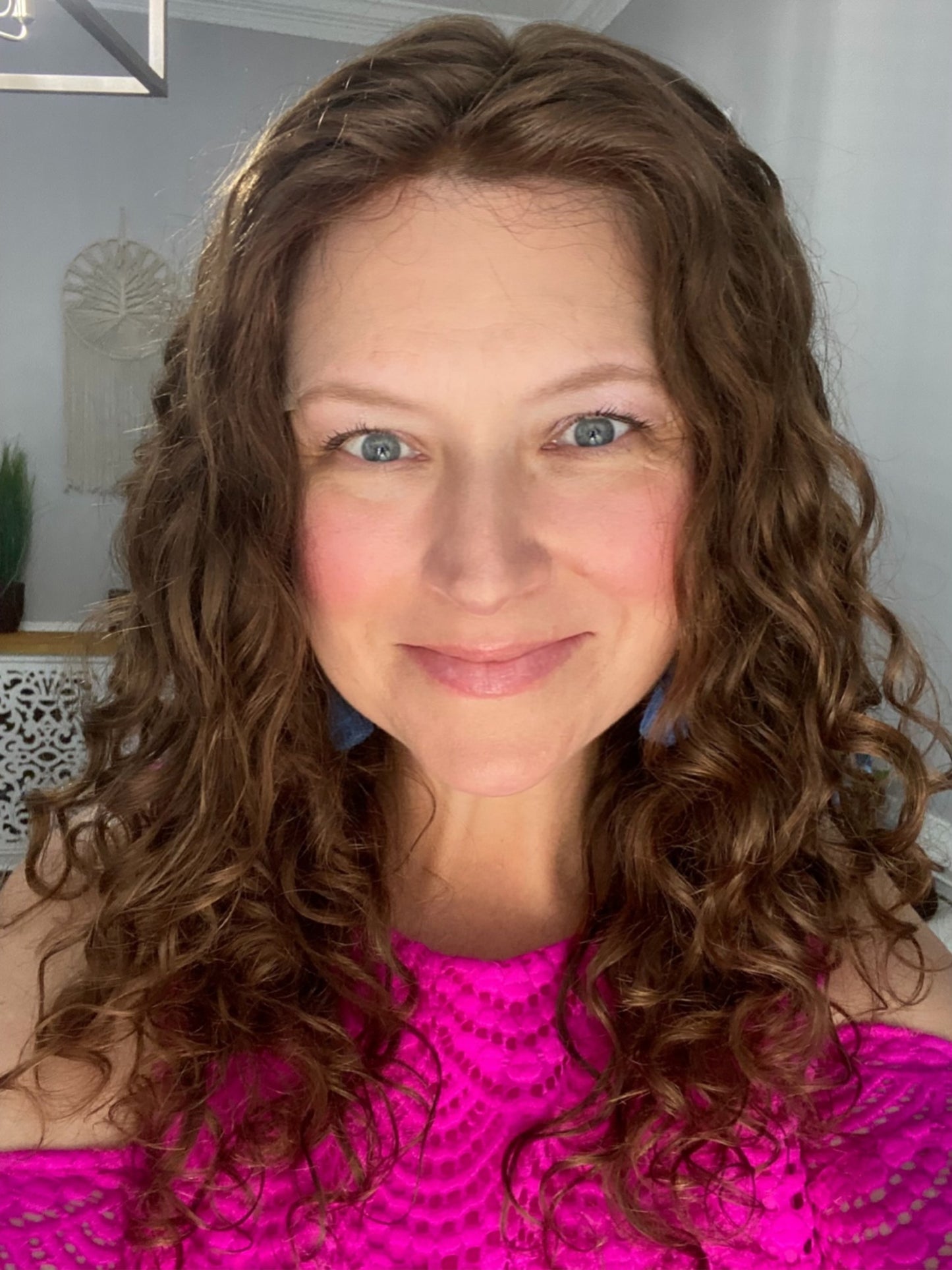 Full Wig- Naturally Curly Medium Brown 13-20”