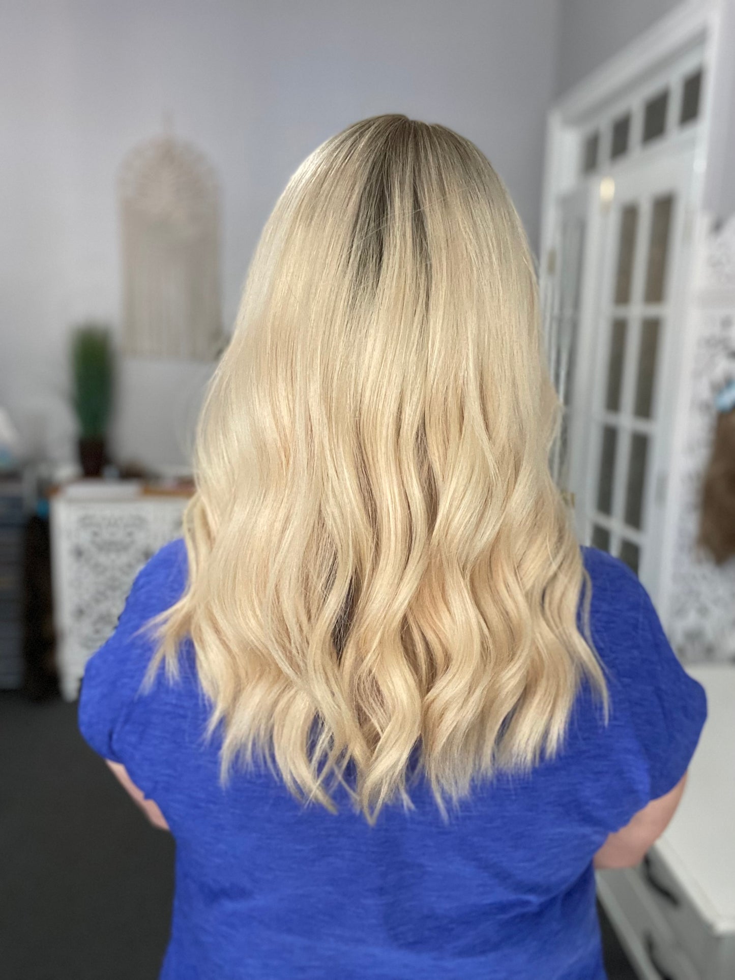 Available April 5- Topper Level 8/9 blond 16-20", 8x8 cap, 17-18"