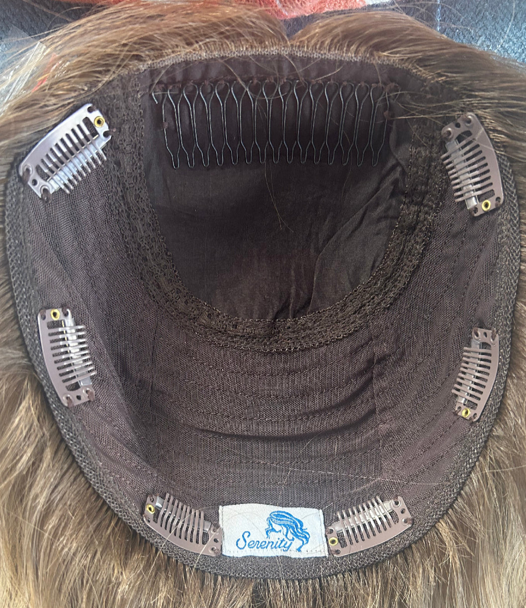 Silk Top Topper - Dove, 19”