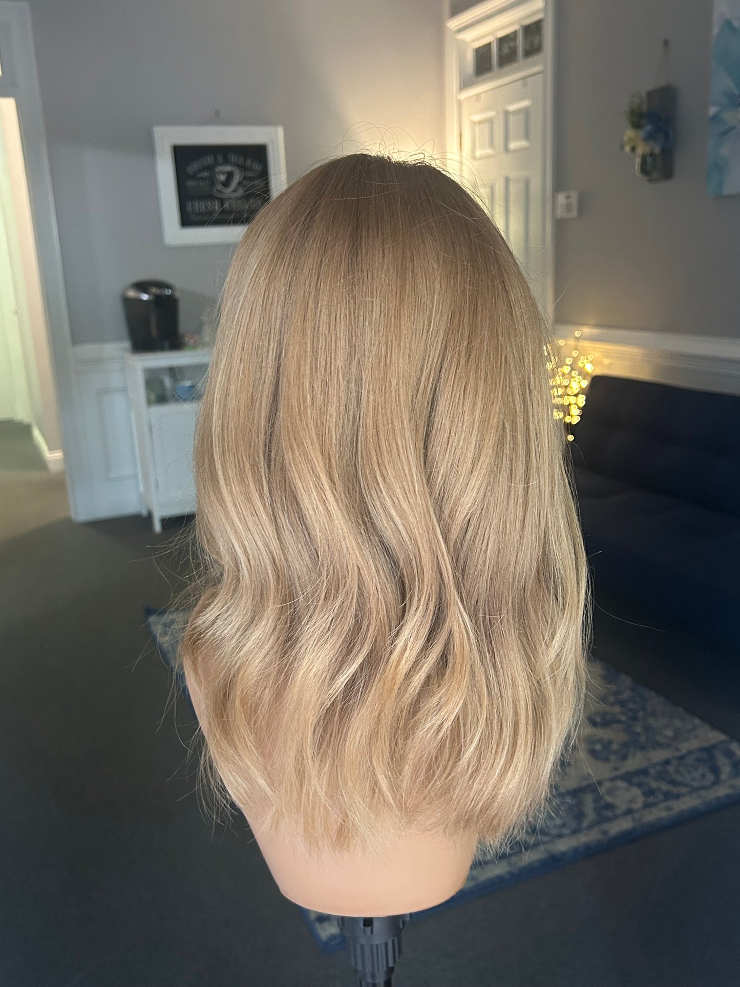 Topper- Strawberry Blonde, Virgin European Level 7, 14-17” Ready to ship