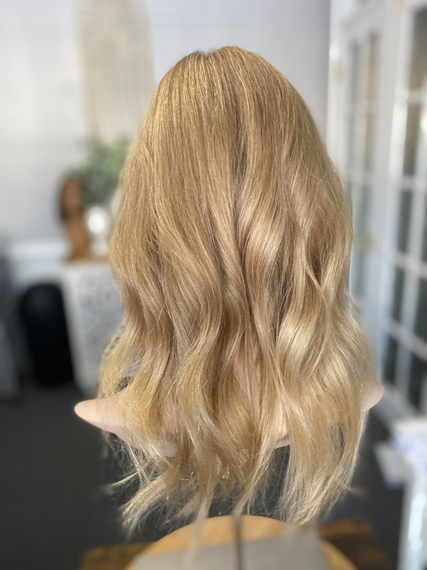 Topper- Virgin European Light Blonde, 8x8 - 15-17”