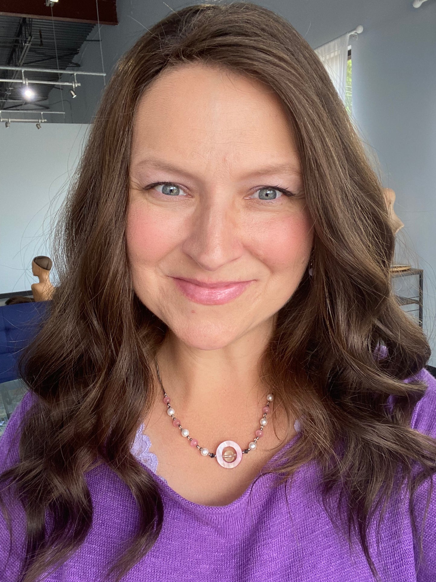 Silk Top Topper- Cool Dove 23”