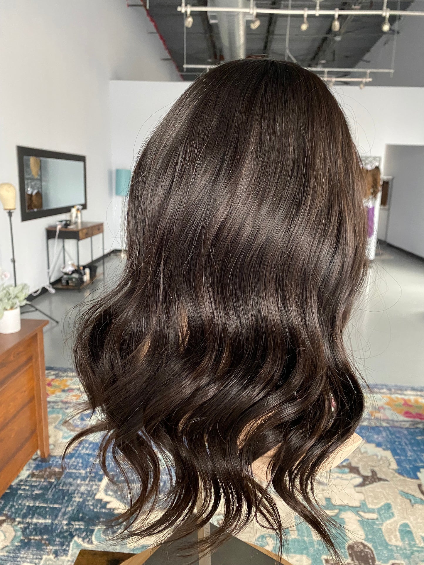 Topper- Natural Black- 16-18"
