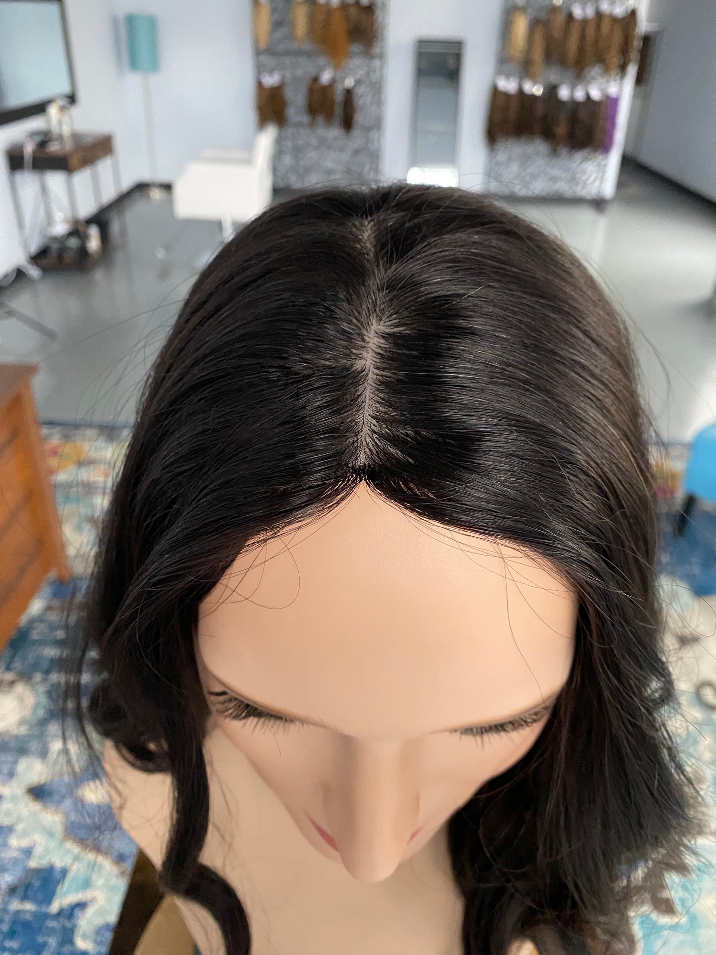 Topper- Natural Black- 16-18"