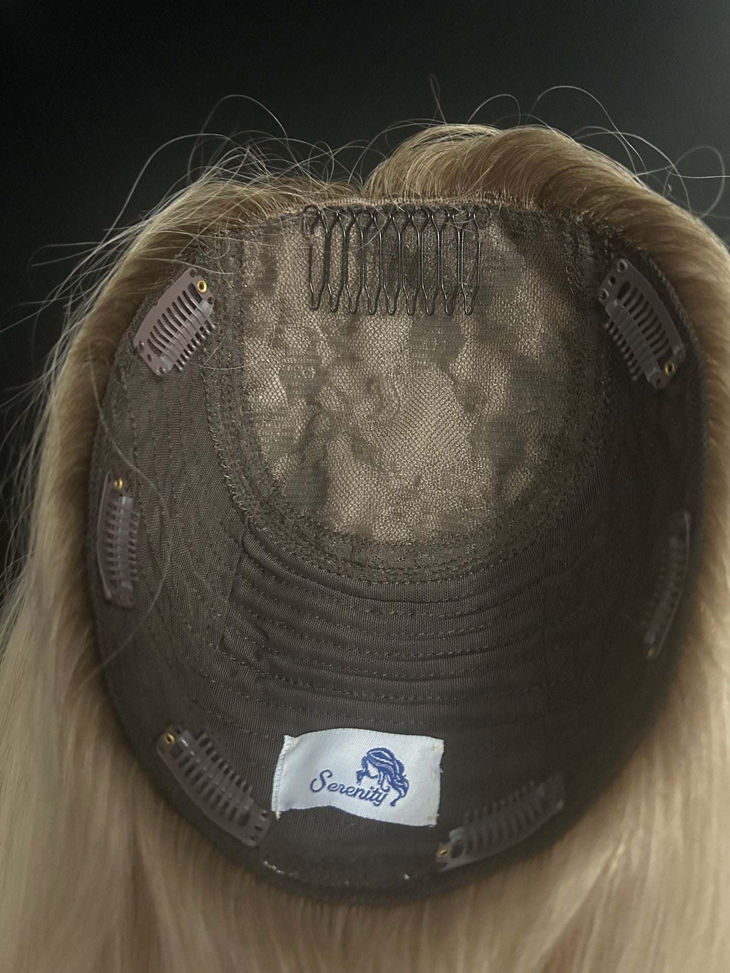 Silk Top Topper- Nicole, 8x8, 19”