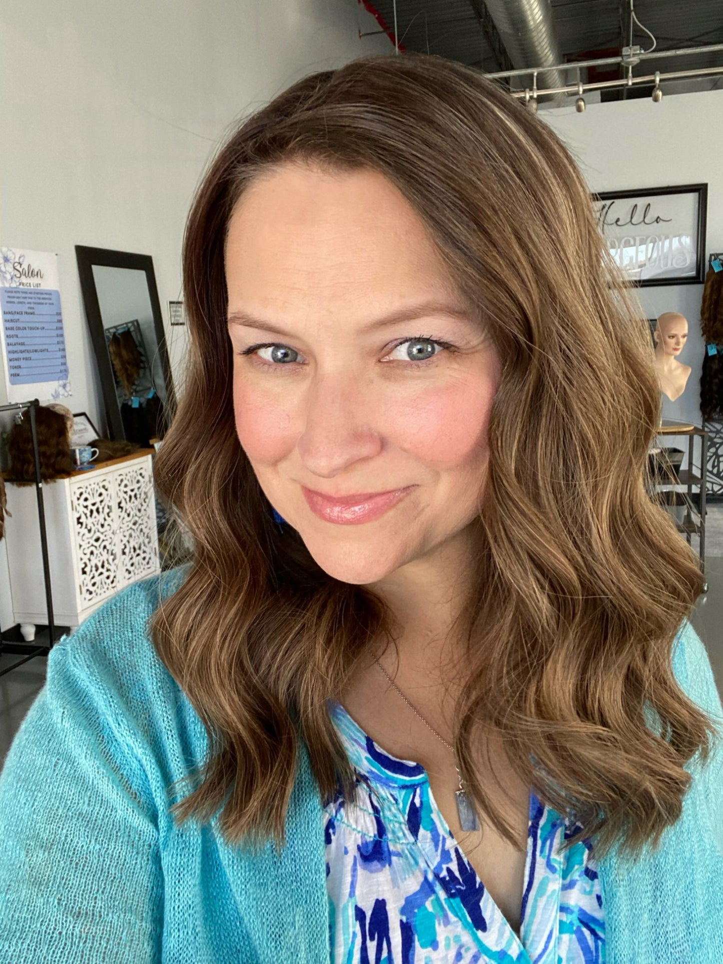 Lace Top Topper - Heather- 16”