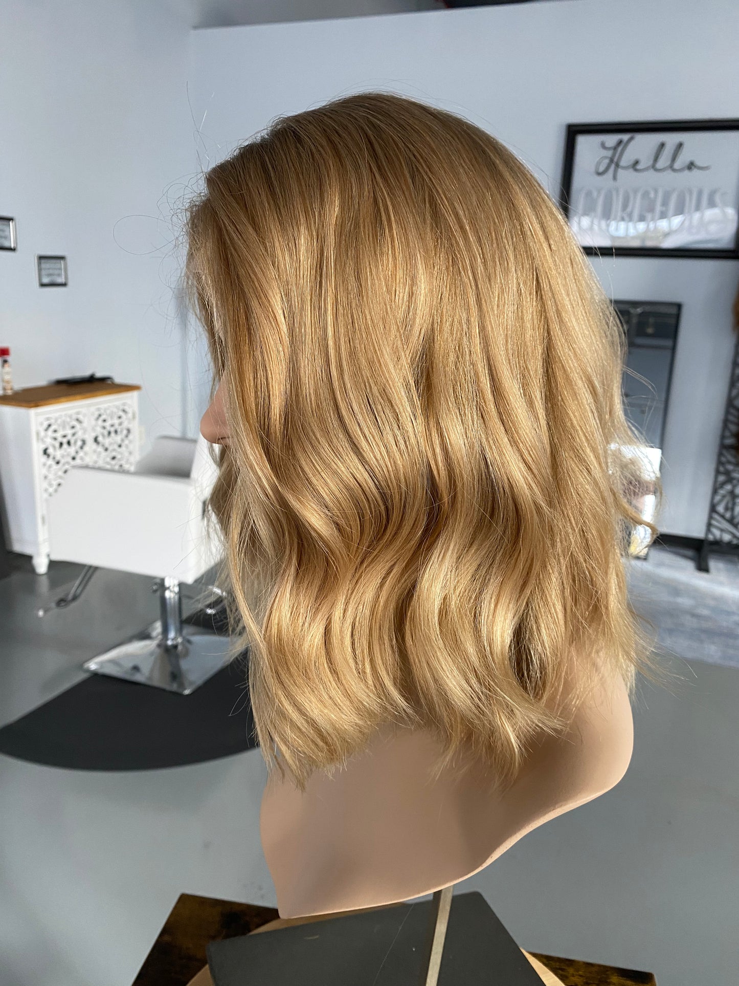 Full Wig- True European Neutral / Golden - Small/Medium Cap, 10-13”