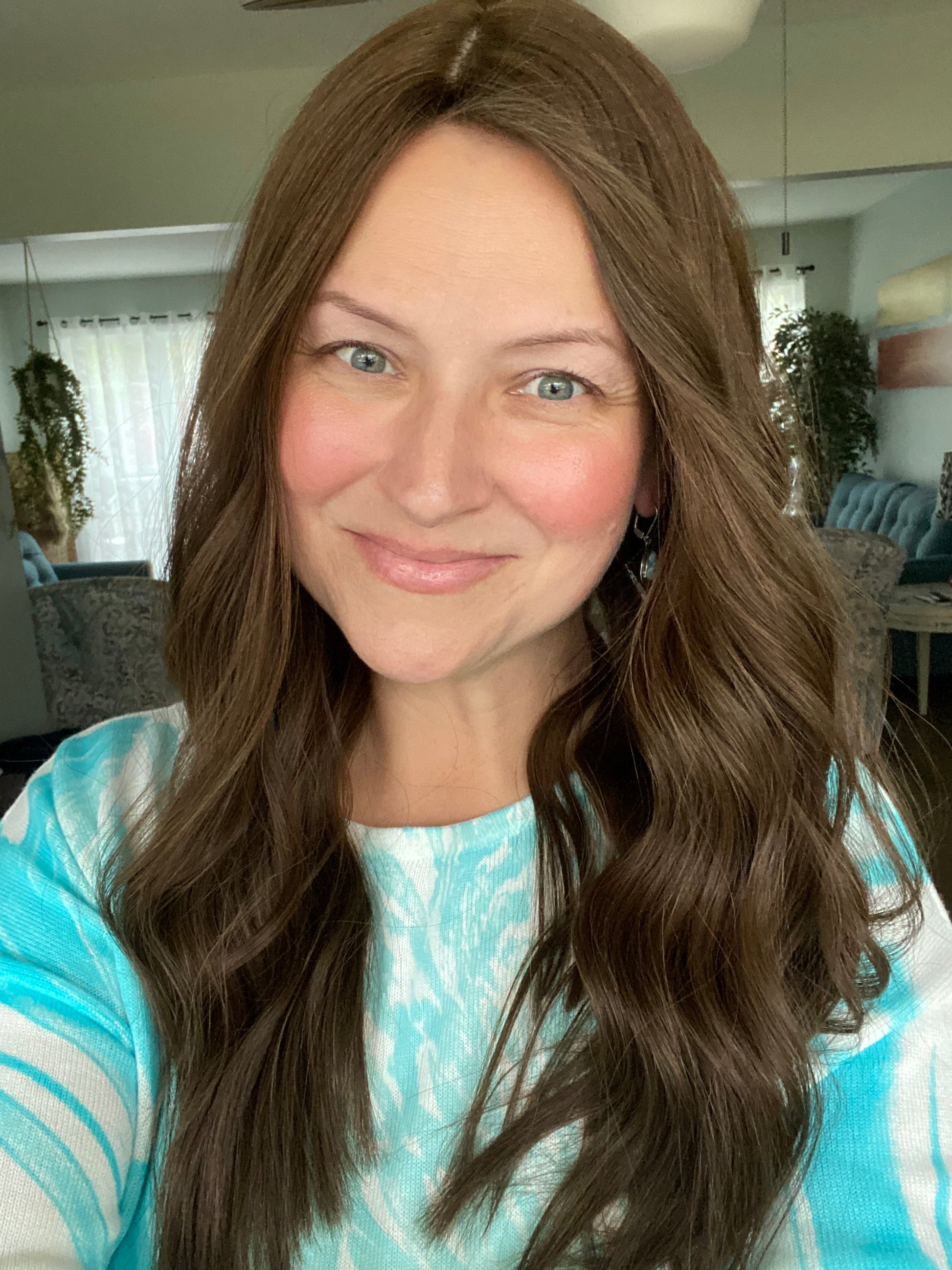 Neutral medium brown approx. level 4 Human Hair Topper