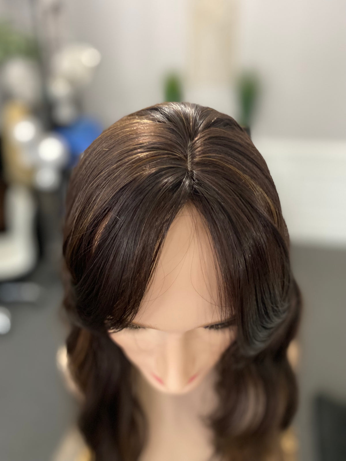 *Ready to Ship* Synthetic Miranda with Highlights, 7x7, 16-21