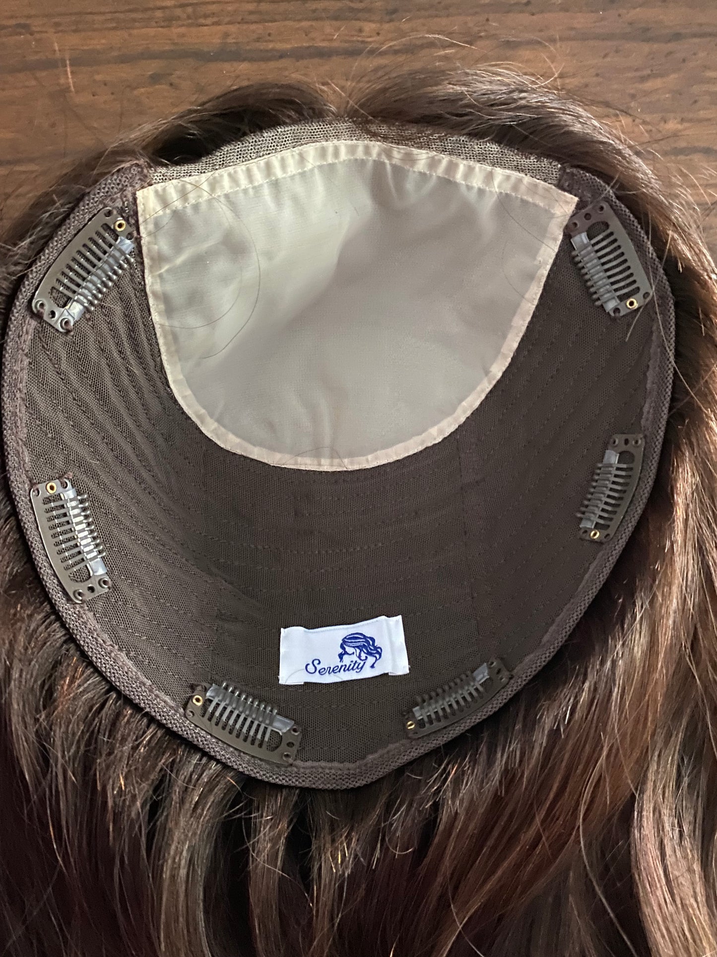 Closed Lace Topper -Dark brown-22”