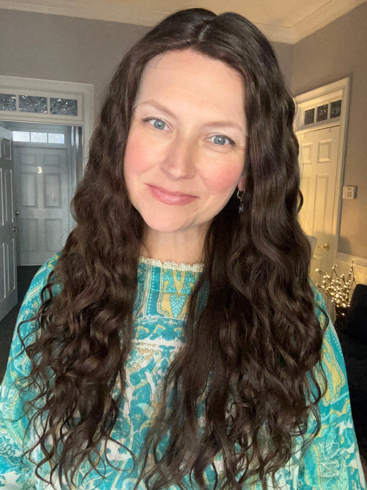 *Ready to Ship* Full Wig - Silk top Lace Front Dark brown 22-25”