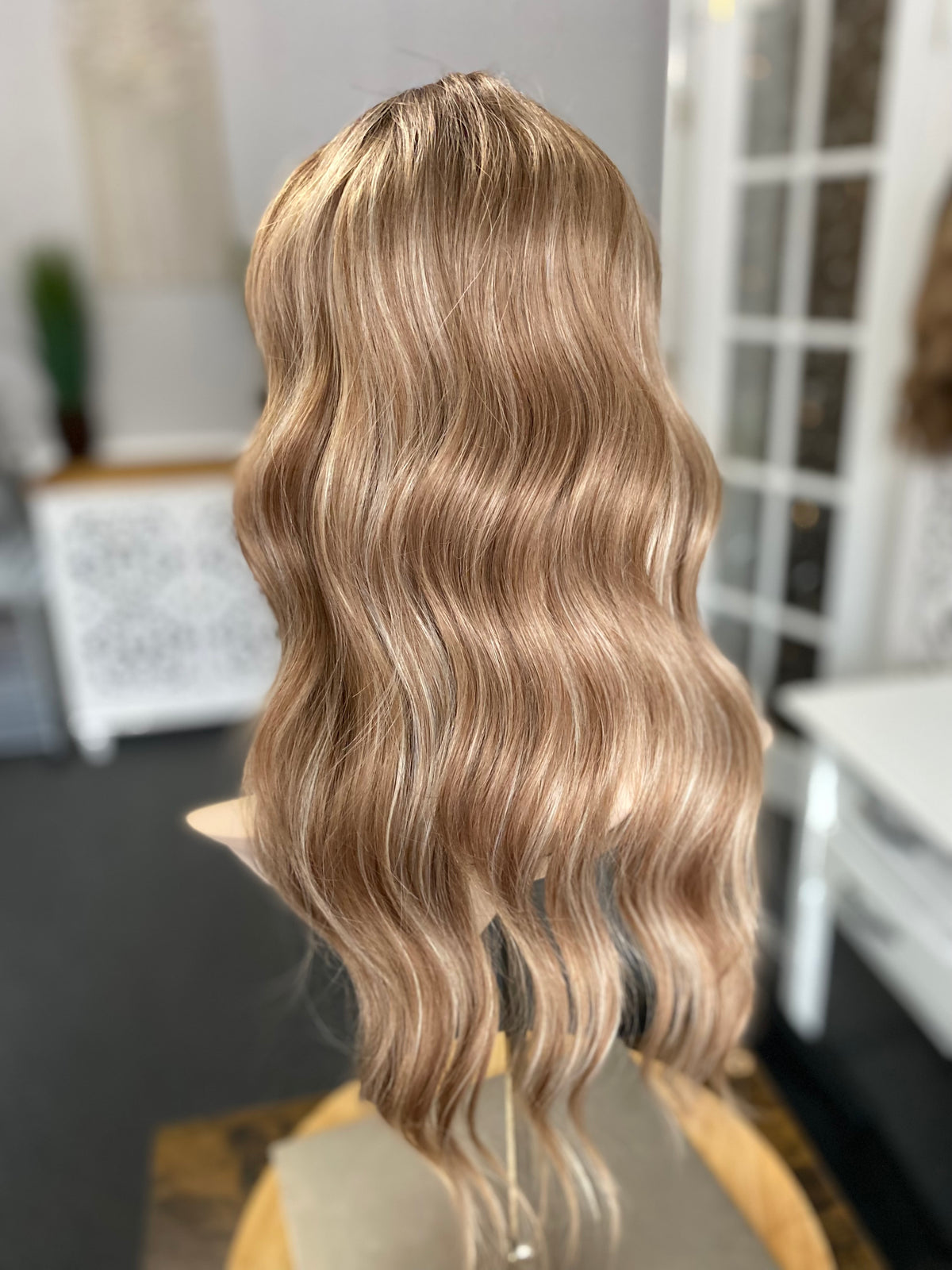 *Ready to Ship* Synthetic Honey, 7x7, 15-22"