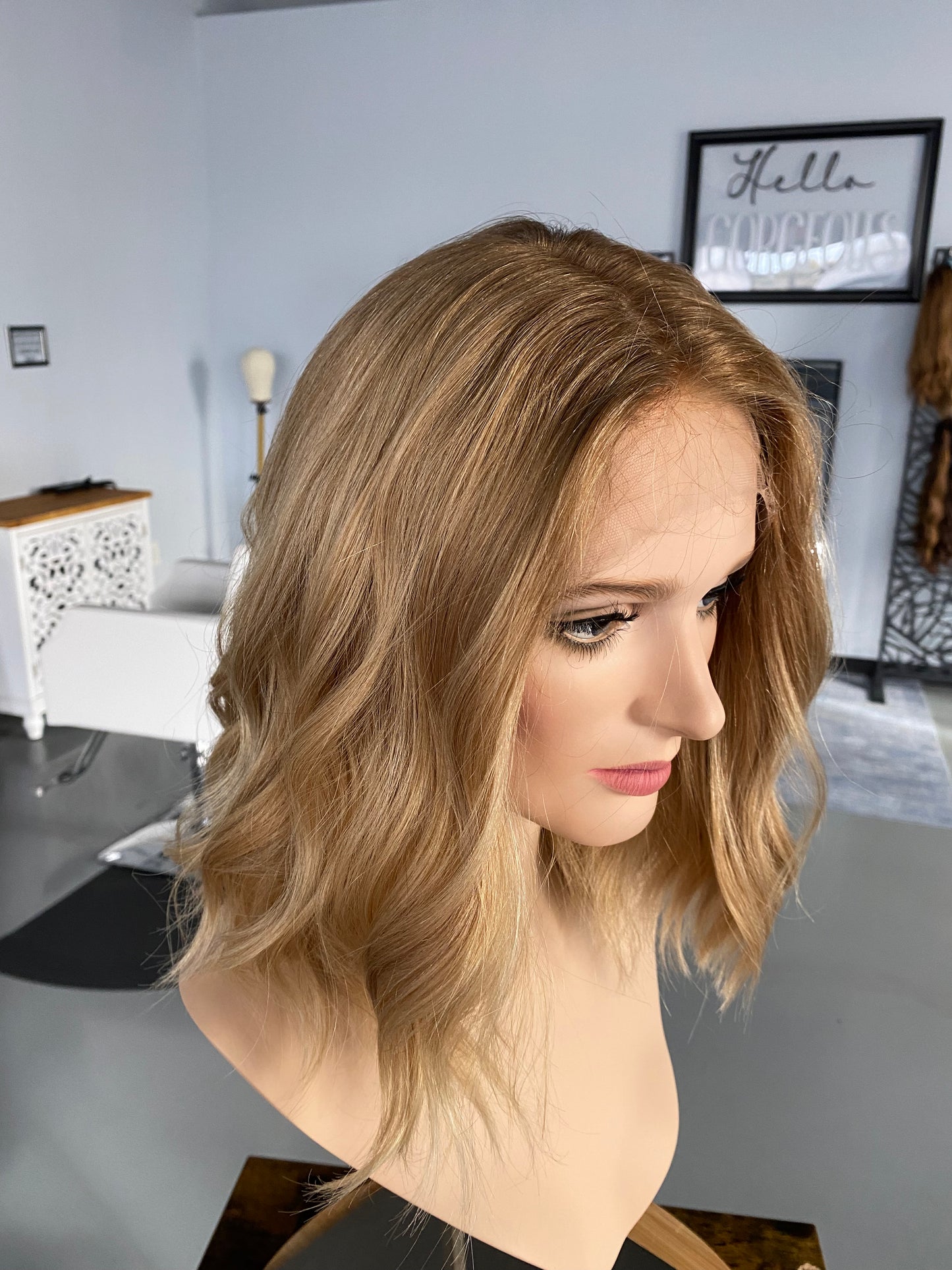 Full Wig- True European Neutral / Golden - Small/Medium Cap, 10-13”