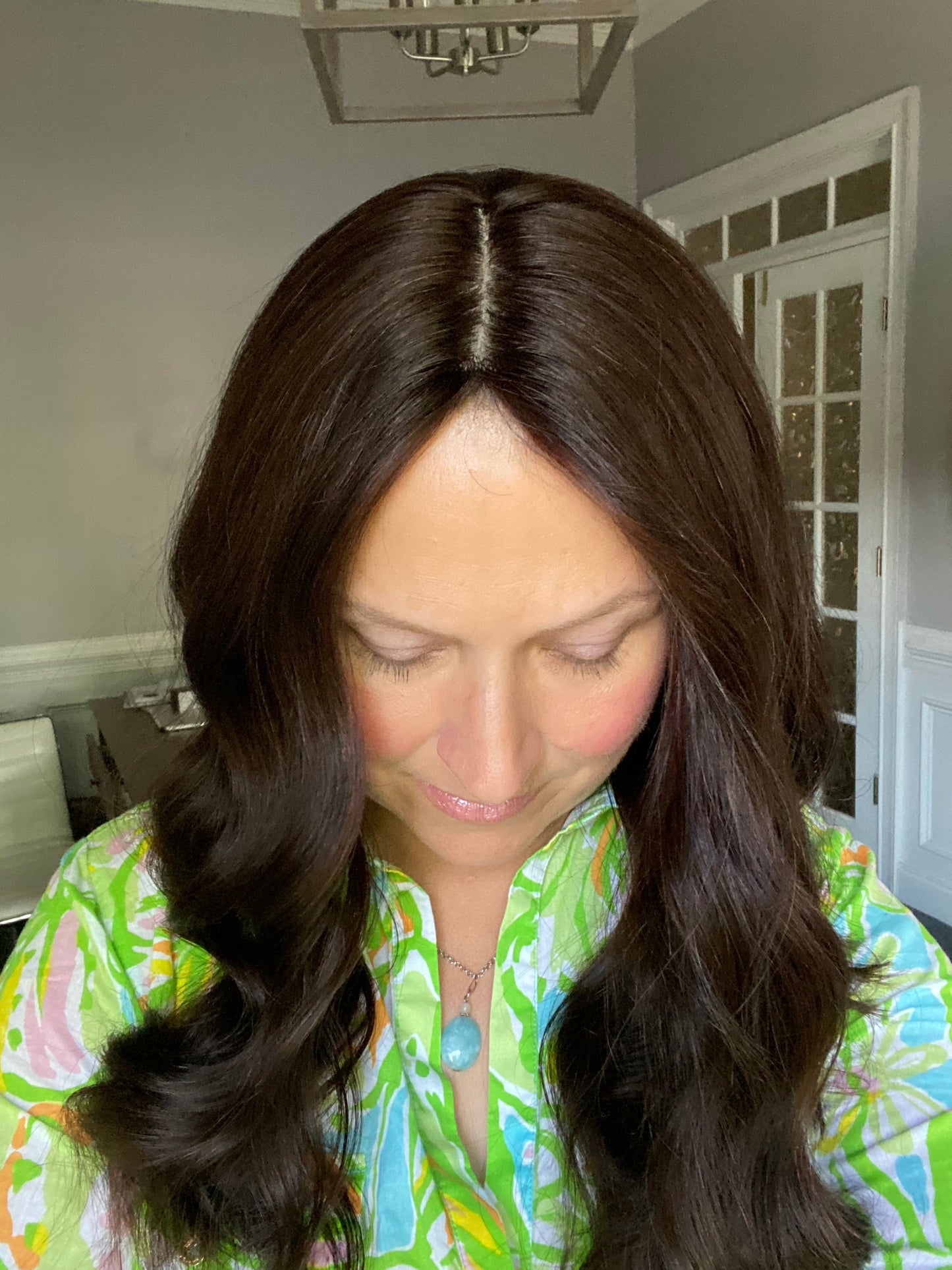 Topper  18-20” Dark brown