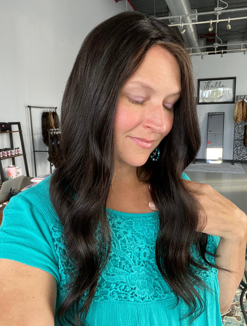 Virgin Natural Black, Can Look Very Dark Brown In Some Lighting