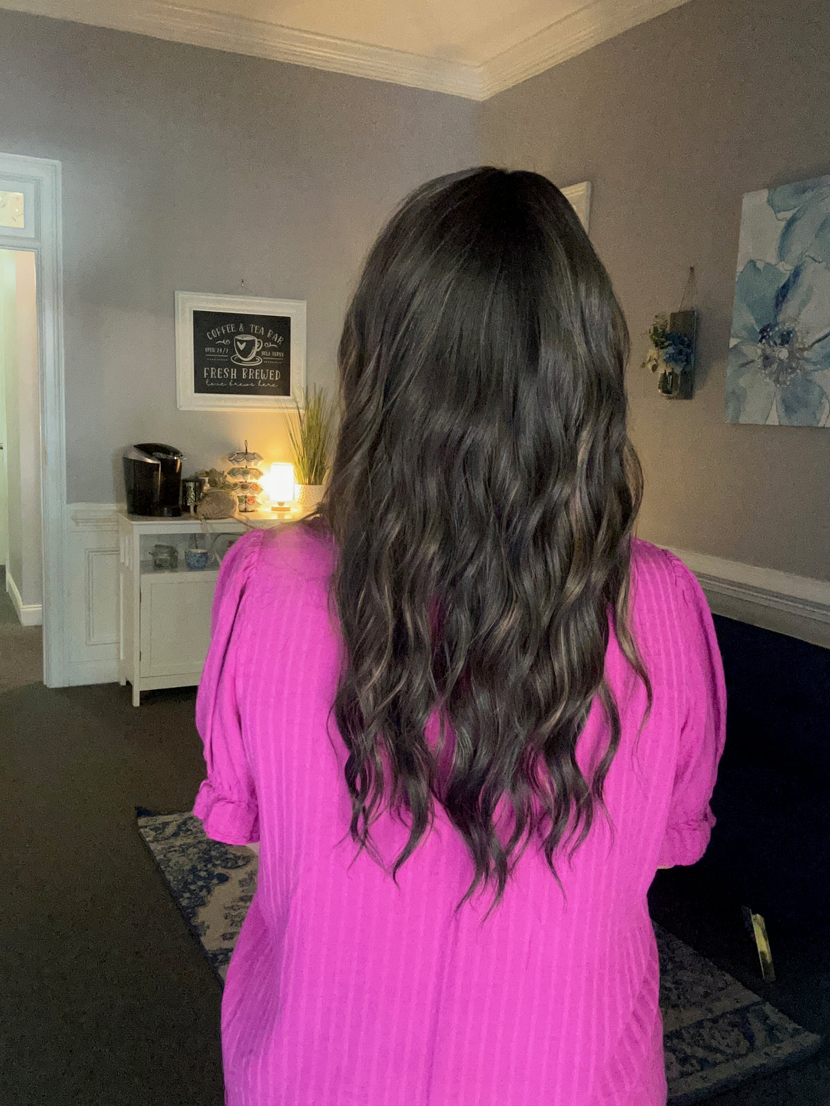 *Ready to Ship* Synthetic Miranda with Highlights, 7x7, 16-21
