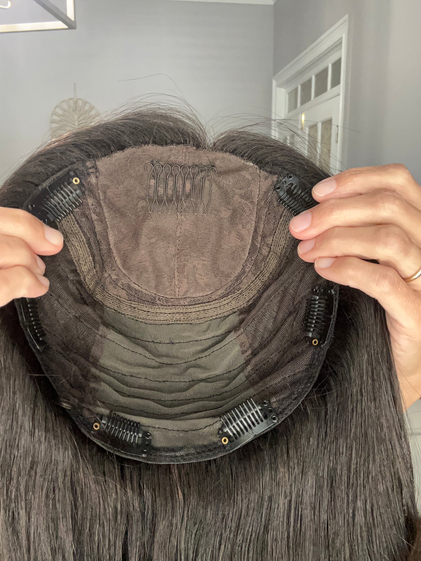 Topper - Sample -Natural Black, 9x9 22-24”