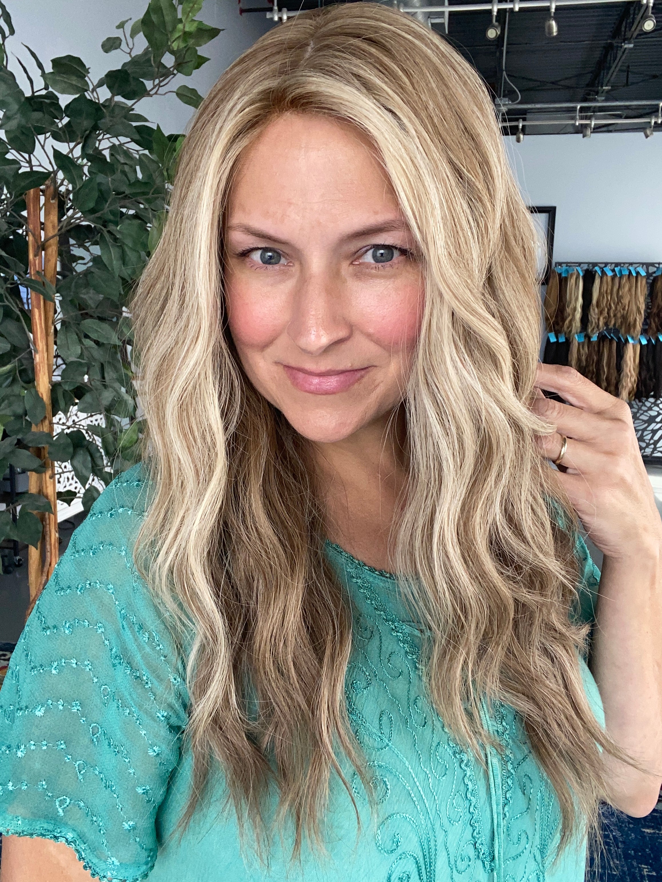 Full Wig - Highlighted Sandy Blonde, Small/Medium Cap, 16-24
