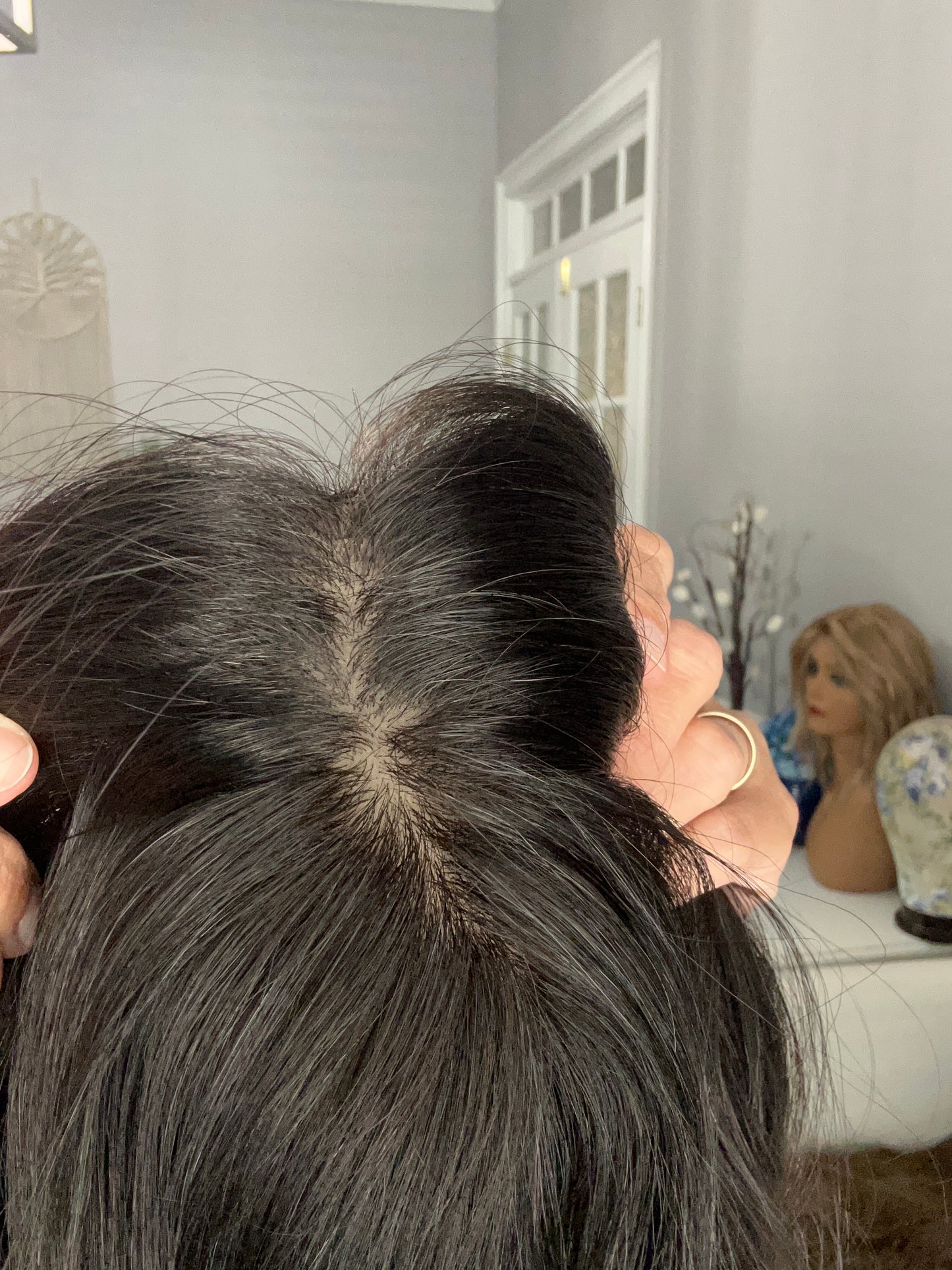 Topper - Sample -Natural Black, 9x9 22-24”