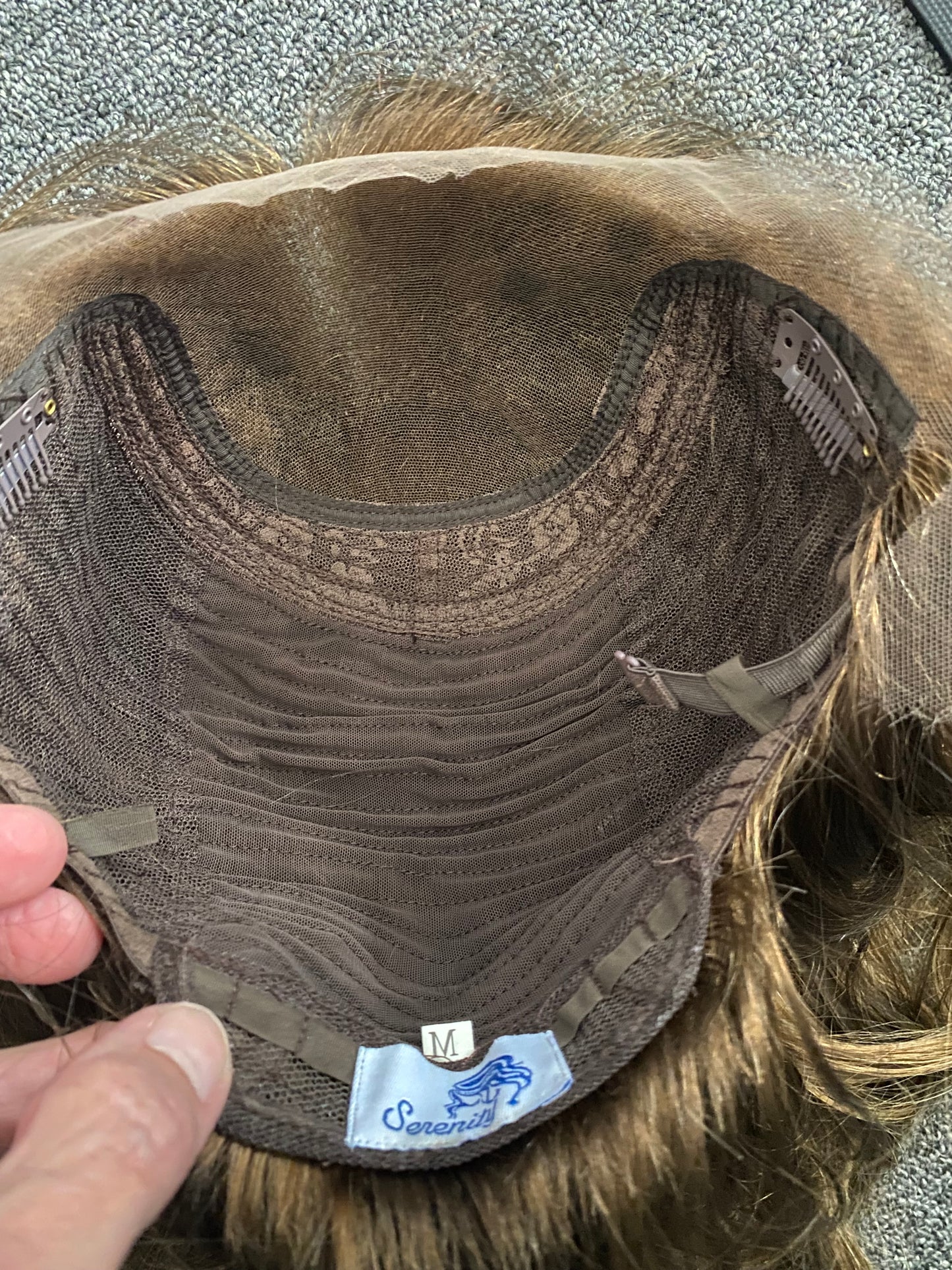 Full Wig- European hair, Medium Cap, 12-16”"