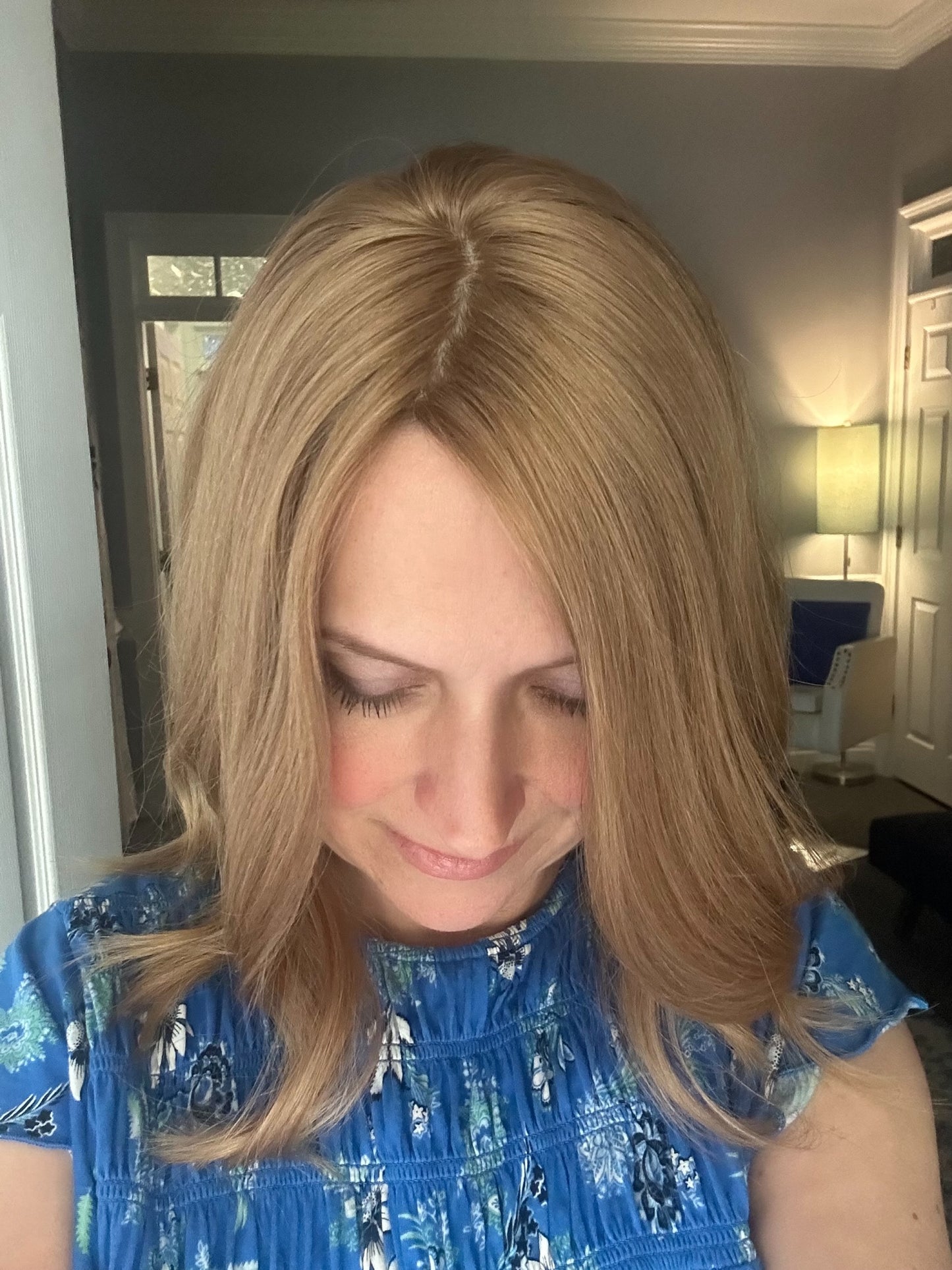 Topper- Strawberry Blonde, Virgin European Level 7,  14-17” Ready to ship