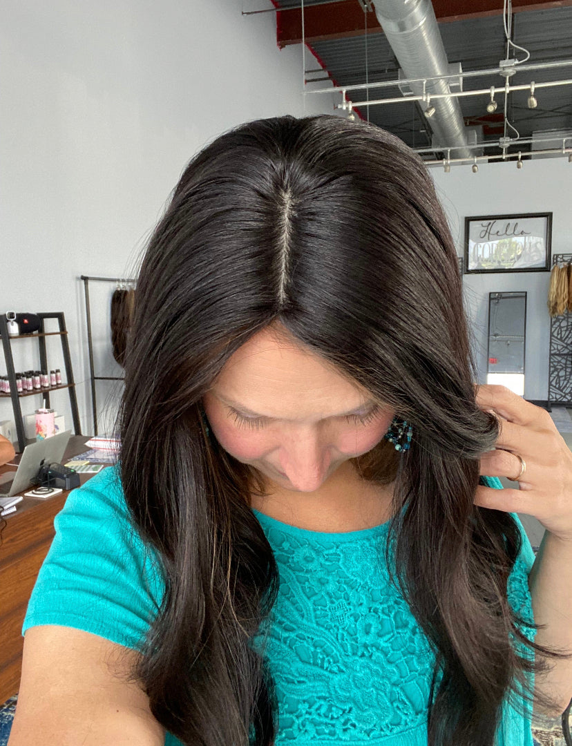 Virgin Natural Black, Can Look Very Dark Brown In Some Lighting