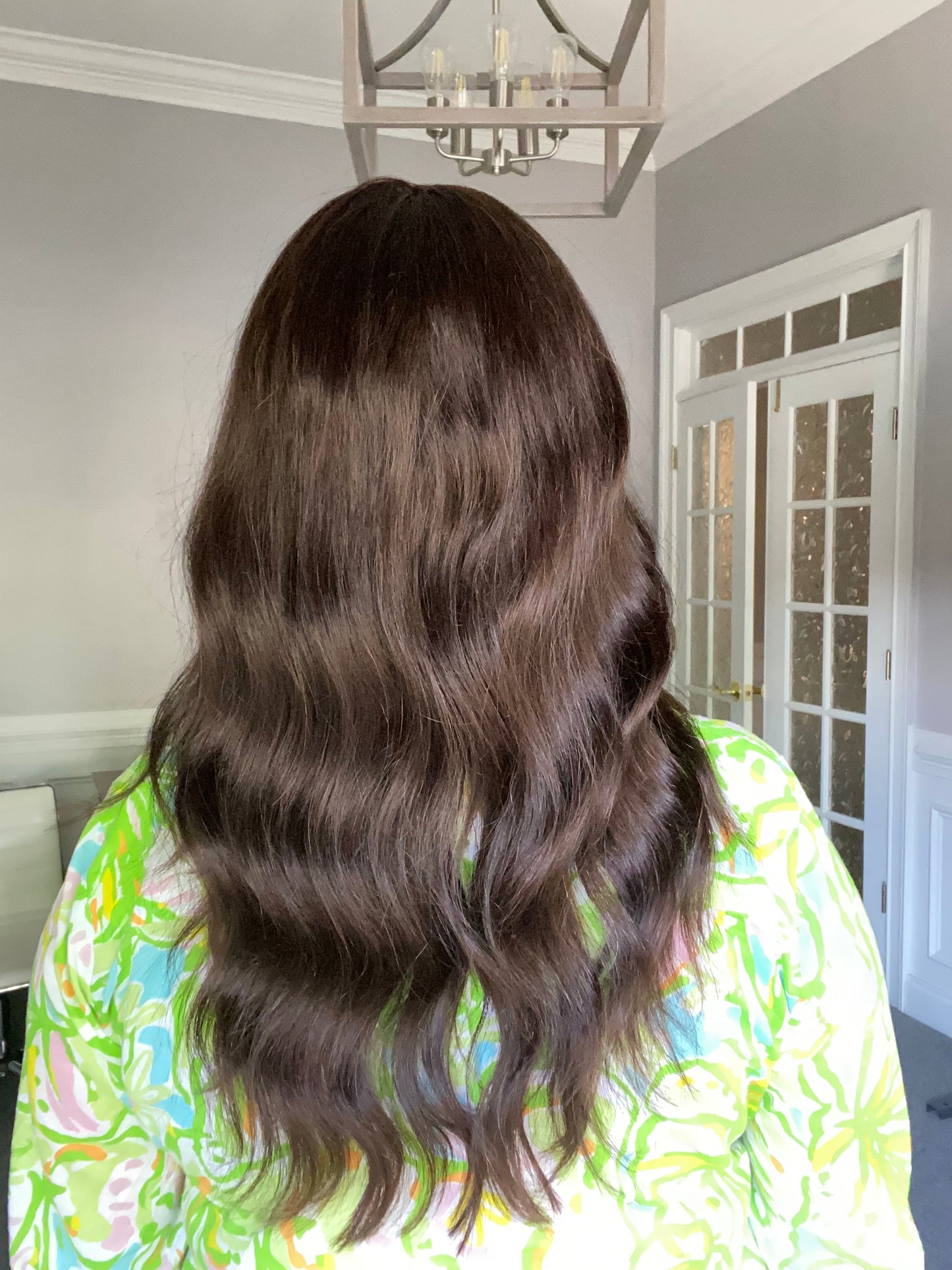 Topper  18-20” Dark brown