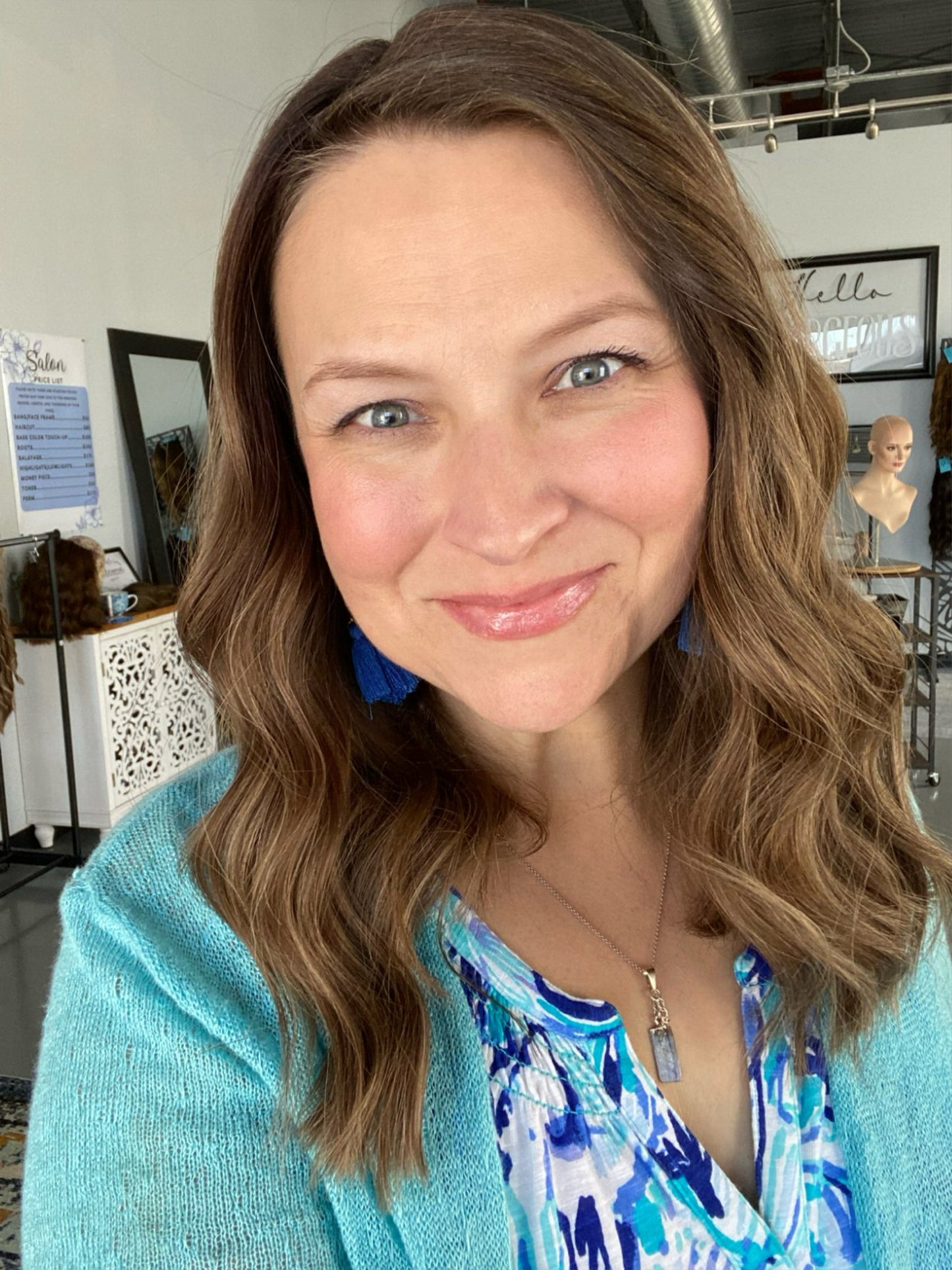 Lace Top Topper - Heather- 16”