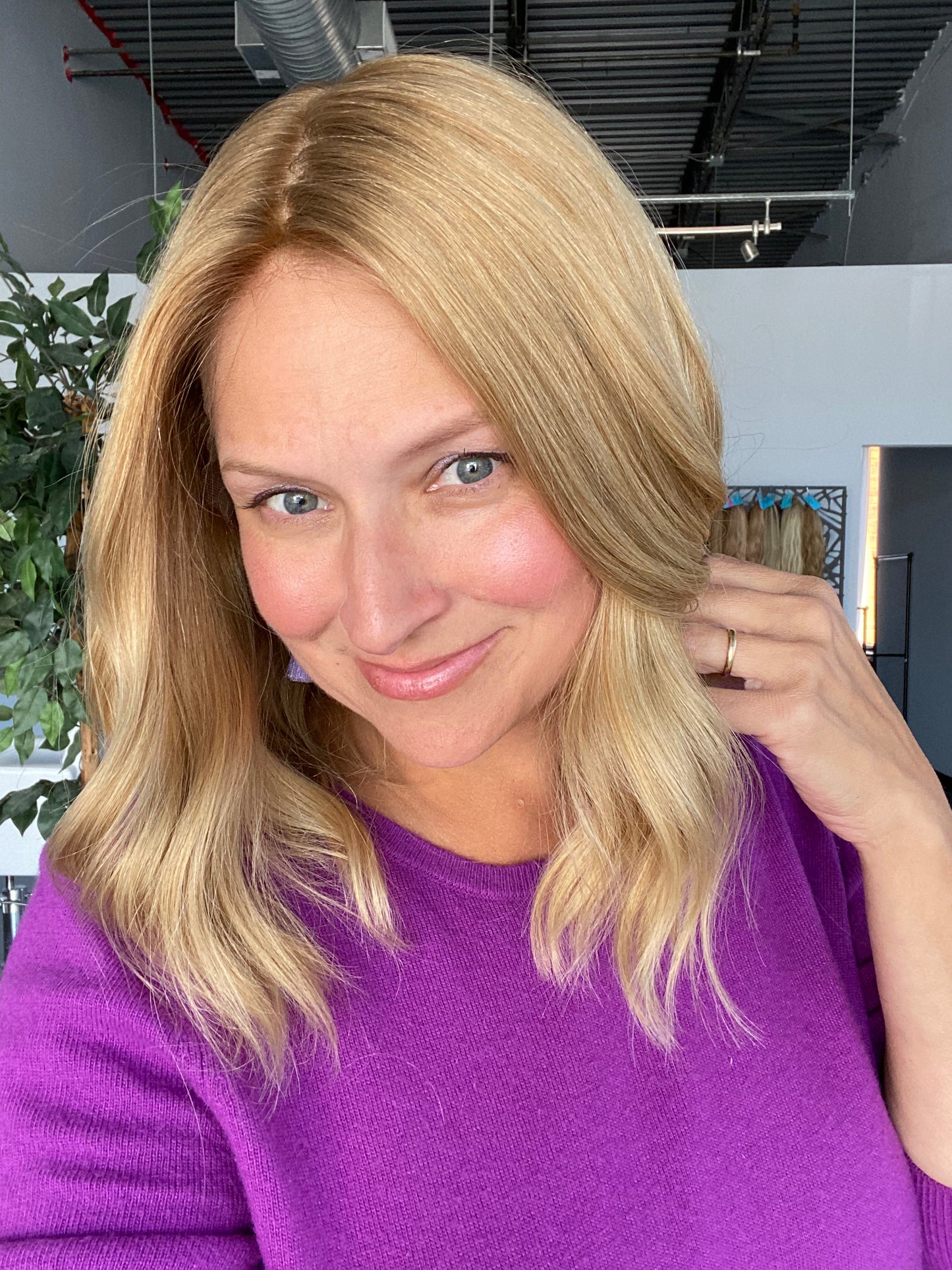 Full Wig- True European Neutral / Golden - Small/Medium Cap, 10-13”