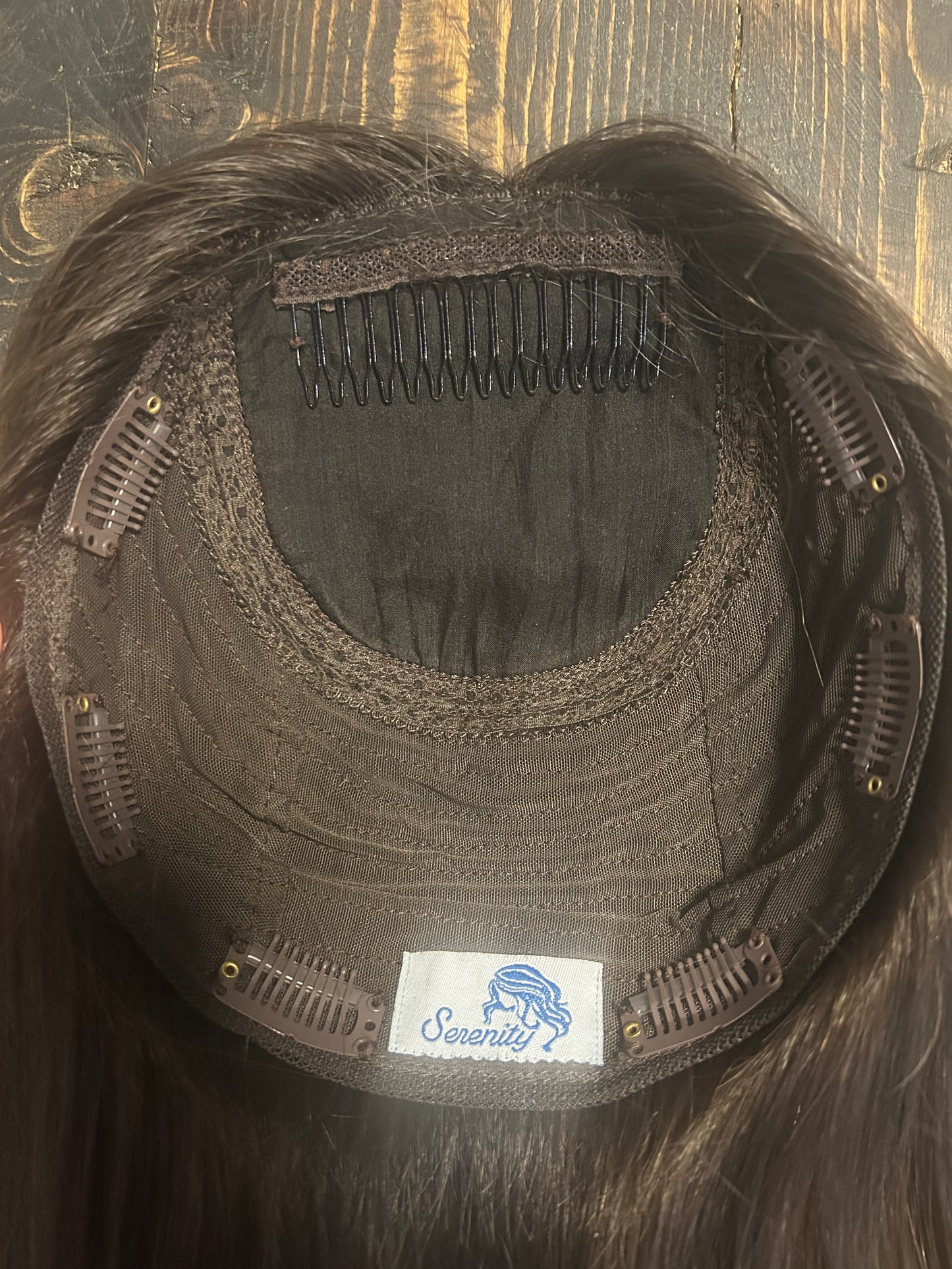 Silk Top Topper- Cool Dove 19”