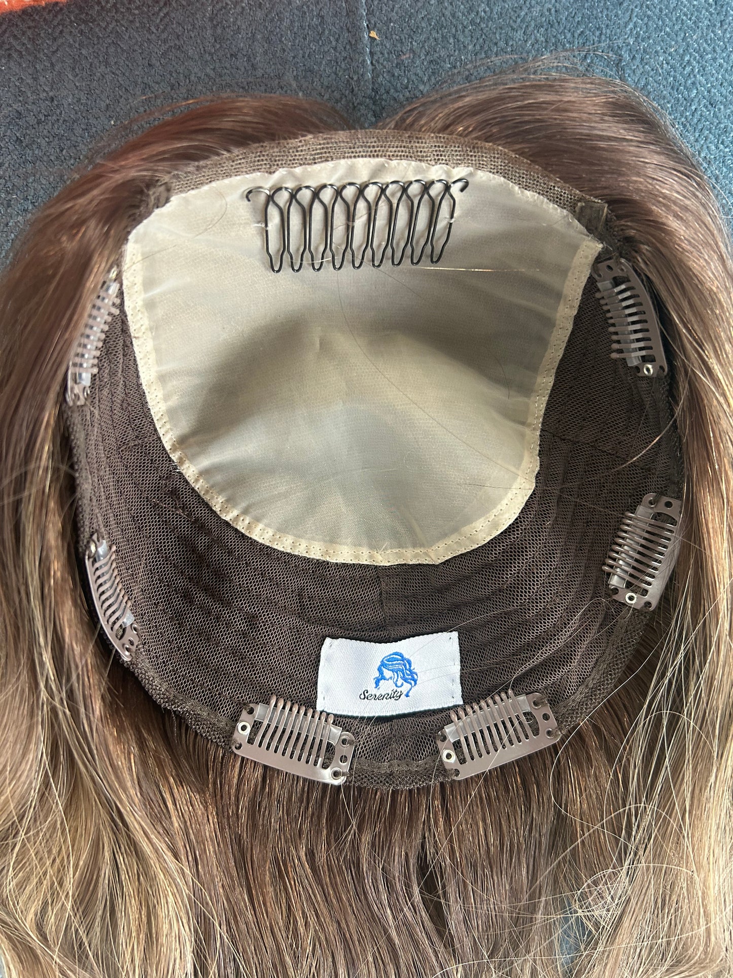 Lace Top Topper - Heather- 16”