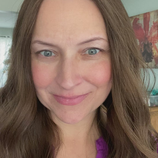 Neutral/Cool Medium Brown approx. Level 4 Human Hair Topper
