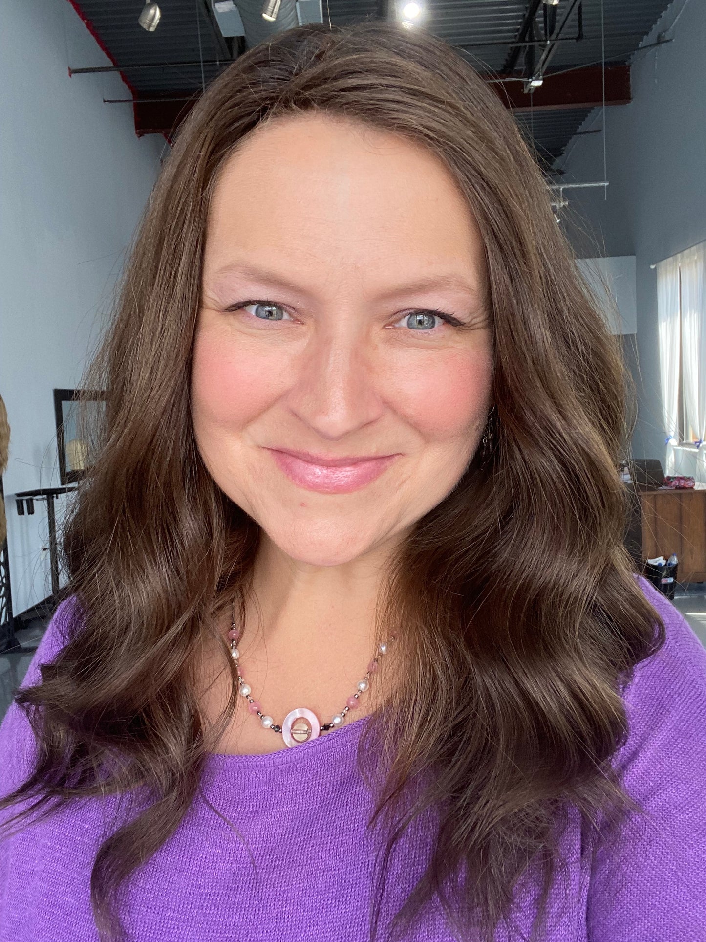 Silk Top Topper- Cool Dove 23”