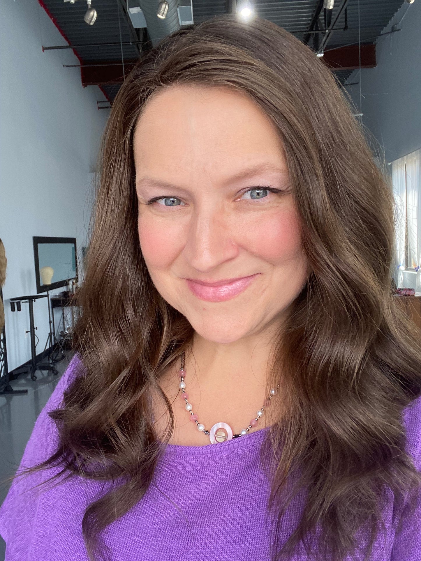 Silk Top Topper- Cool Dove 23”