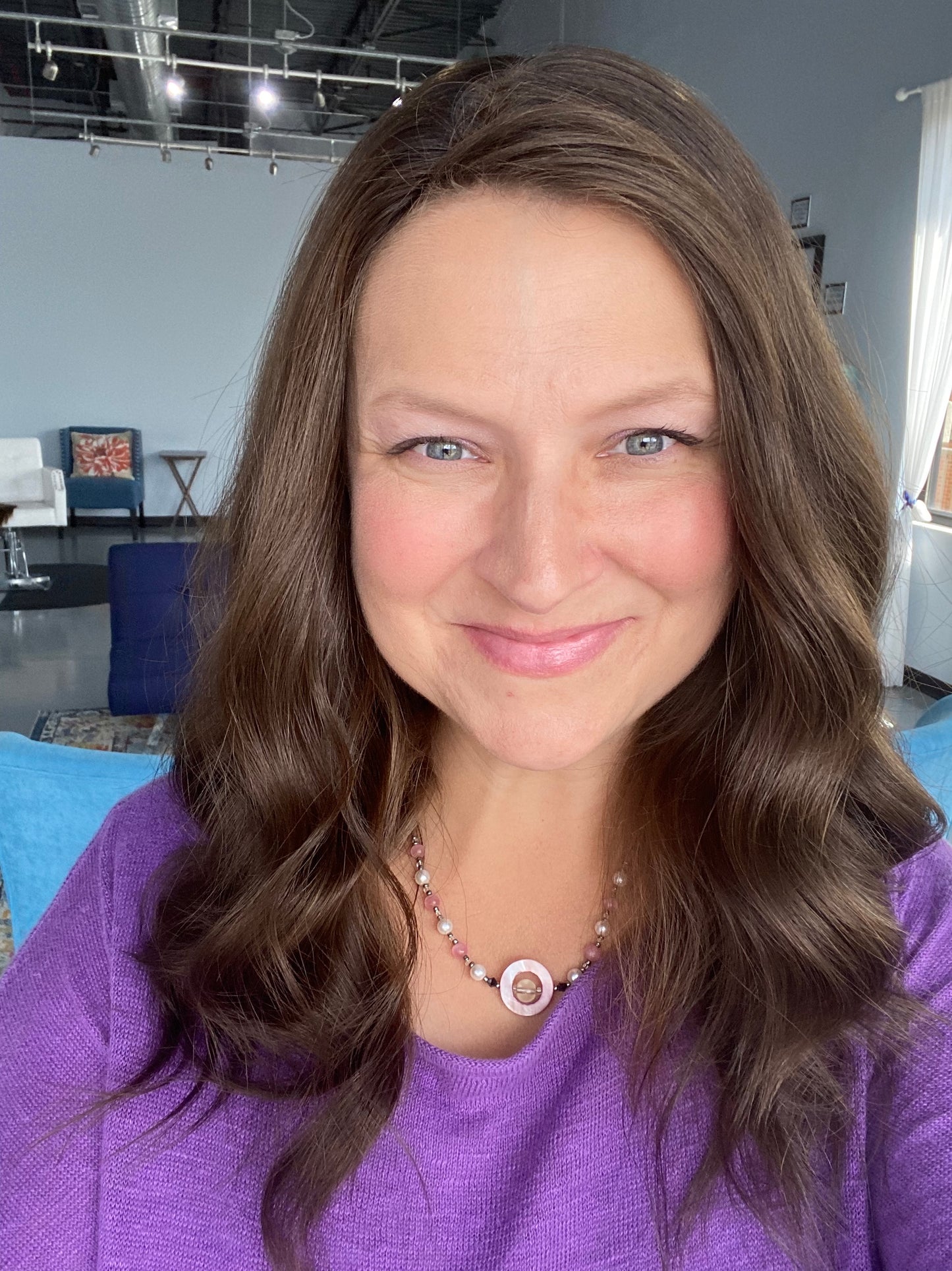 Silk Top Topper- Cool Dove 23”