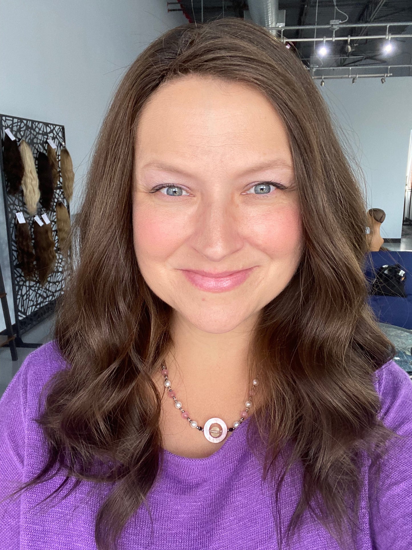 Silk Top Topper- Cool Dove 23”