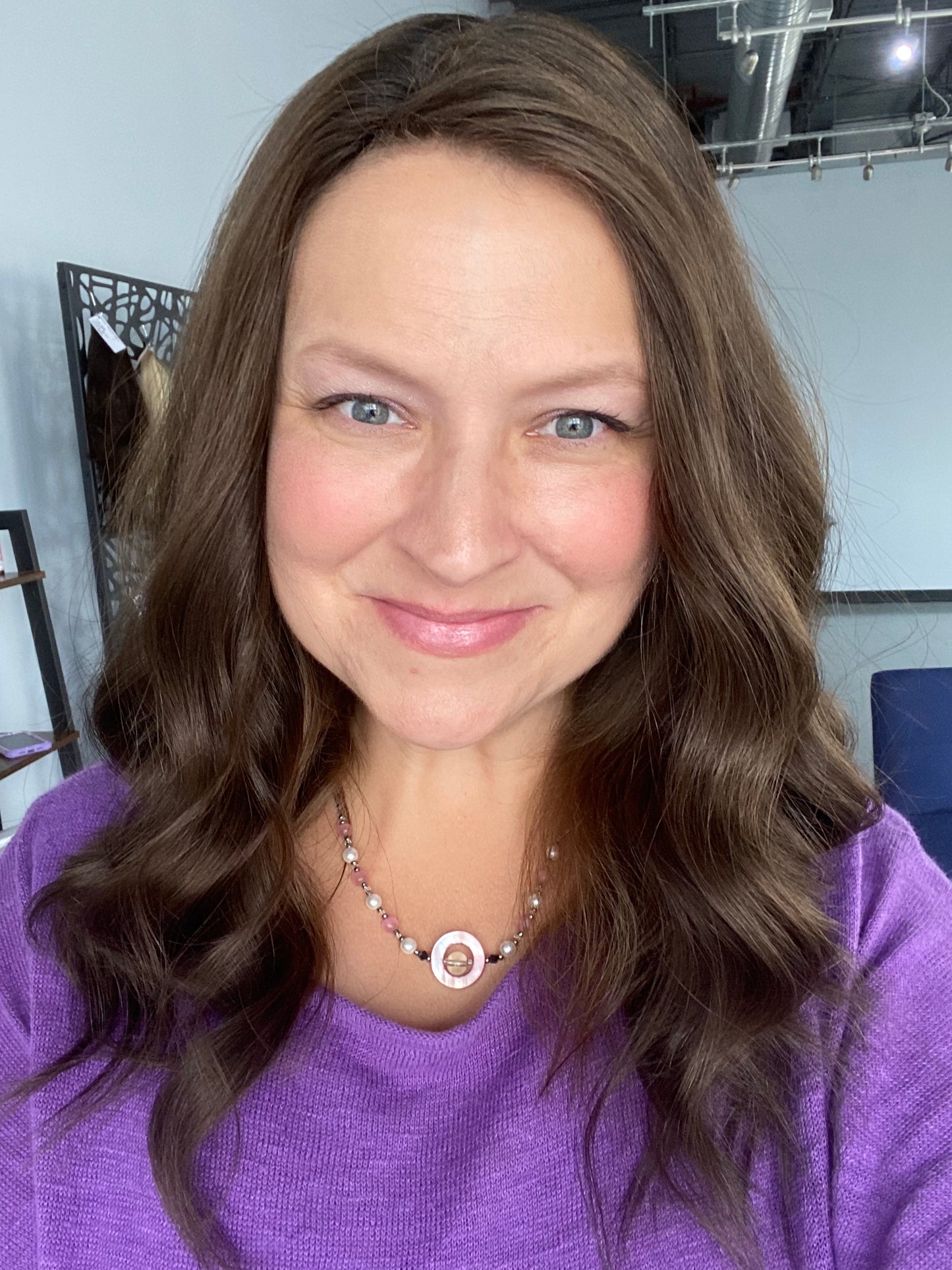 Silk Top Topper- Cool Dove 23”