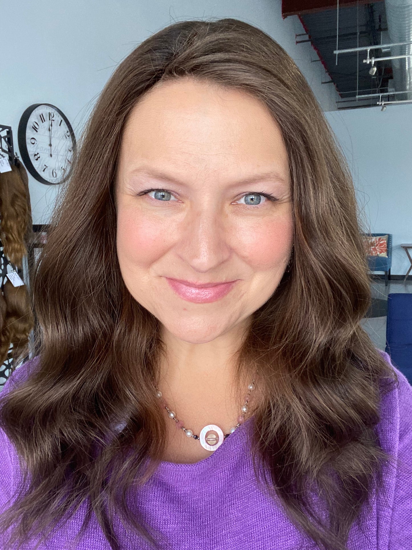 Silk Top Topper- Cool Dove 23”