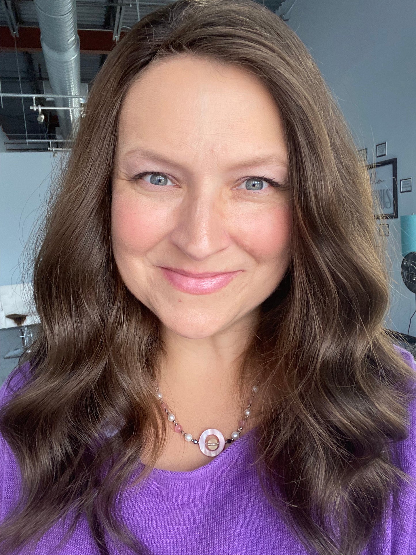 Silk Top Topper- Cool Dove 23”