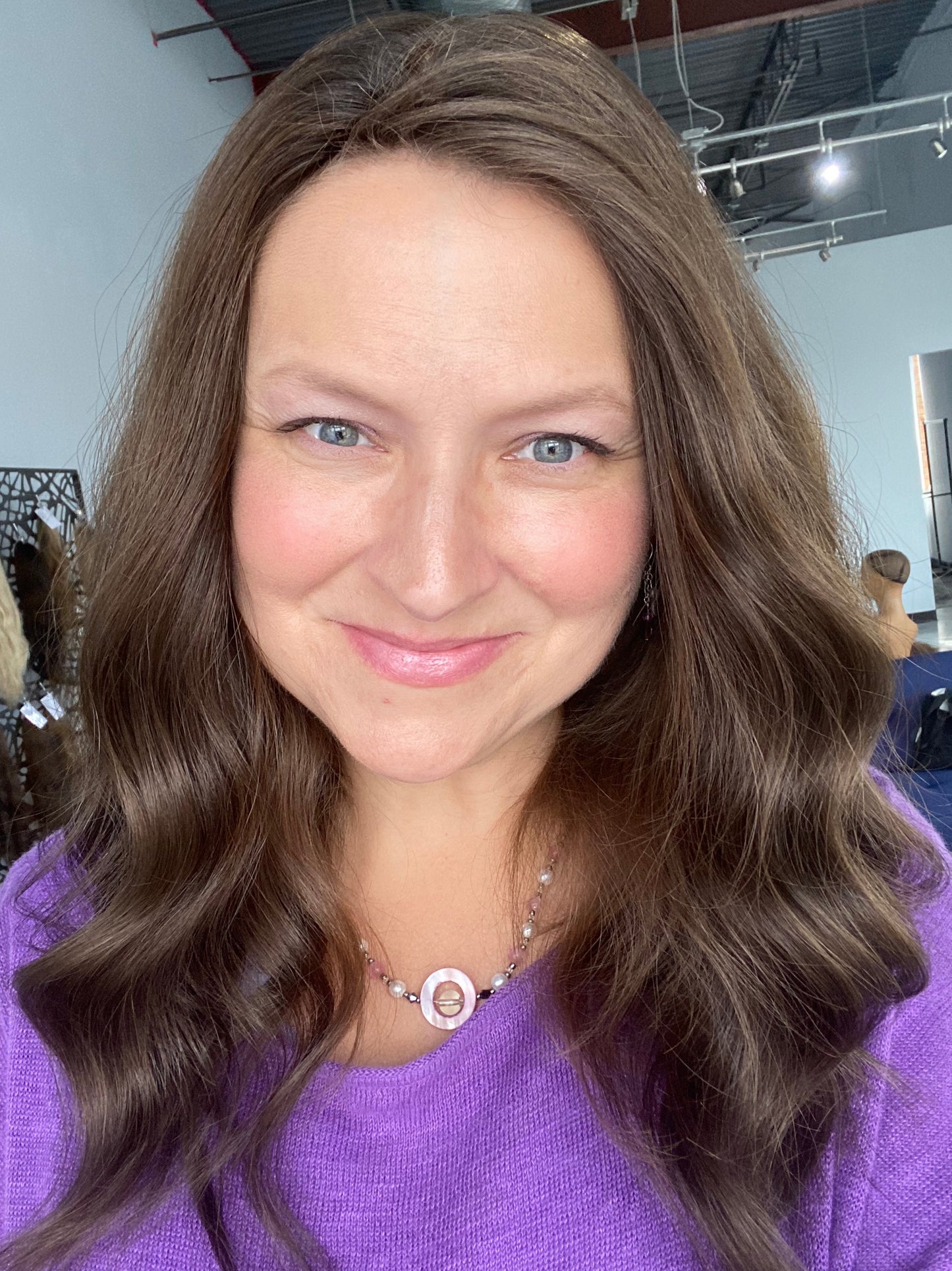 Silk Top Topper- Cool Dove 23”