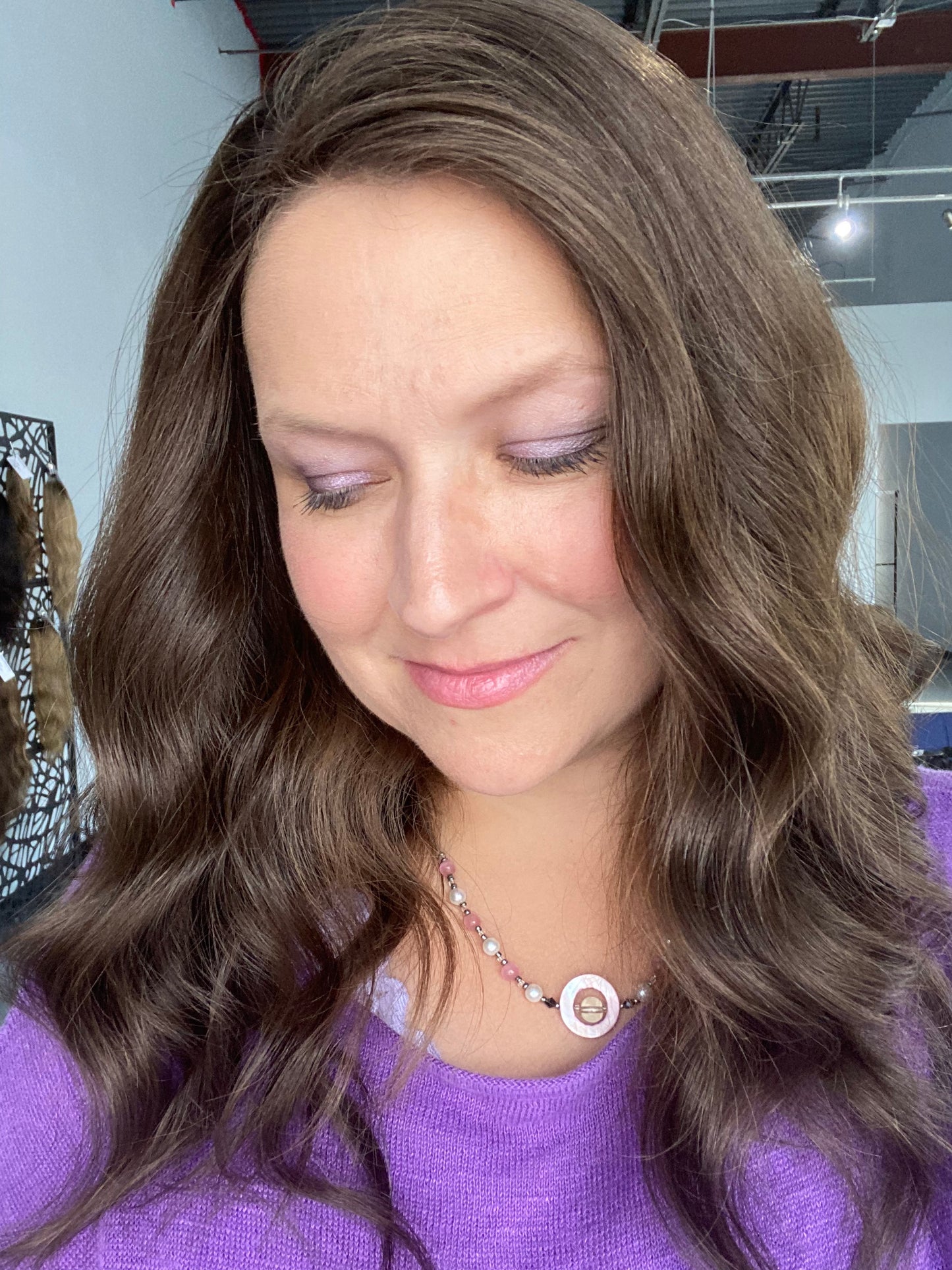 Silk Top Topper- Cool Dove 23”