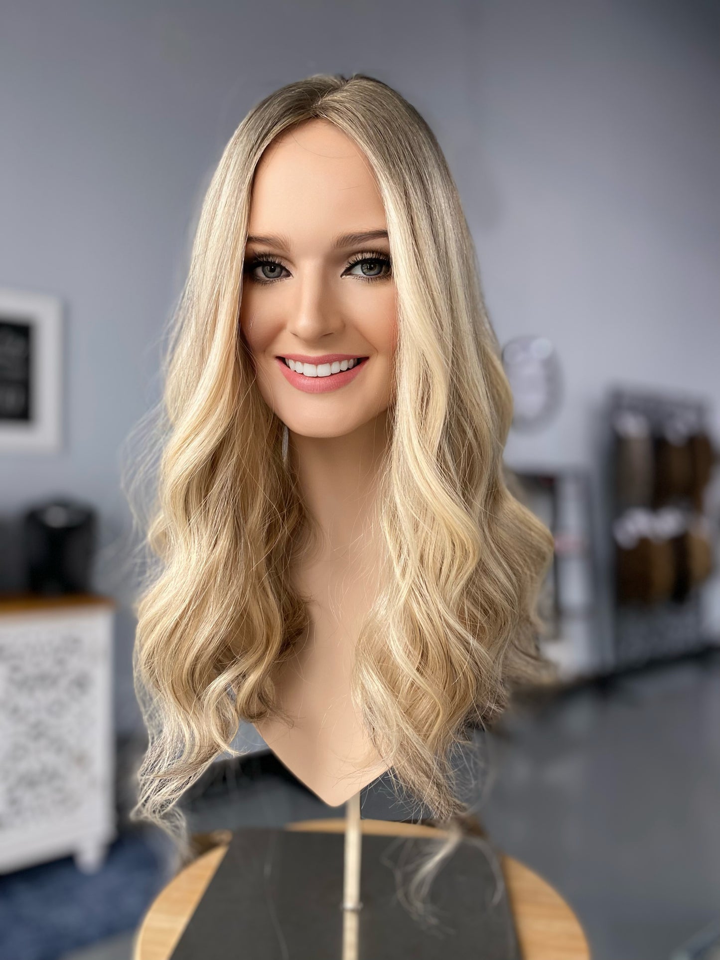 Silk Top Topper- Nicole 21"