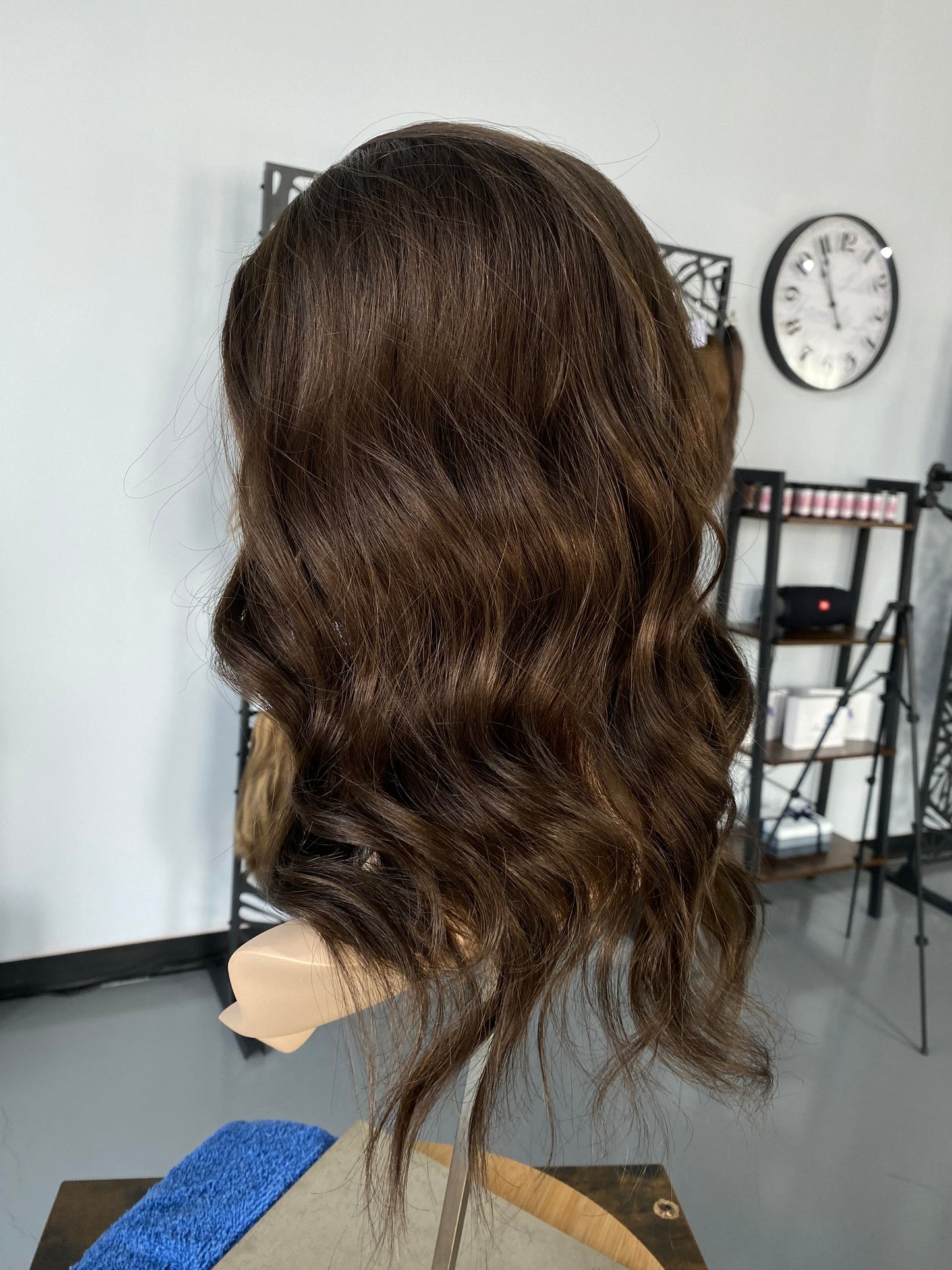 Silk Top Topper- Cool Dove 23”