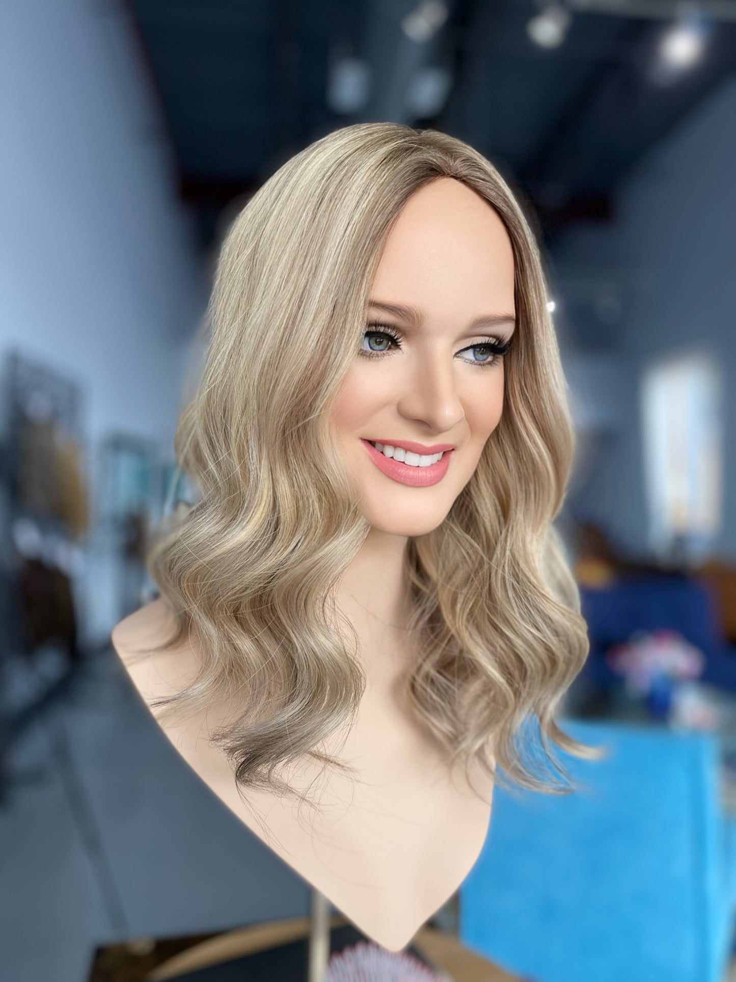 Silk Top Topper - Nicole-17”