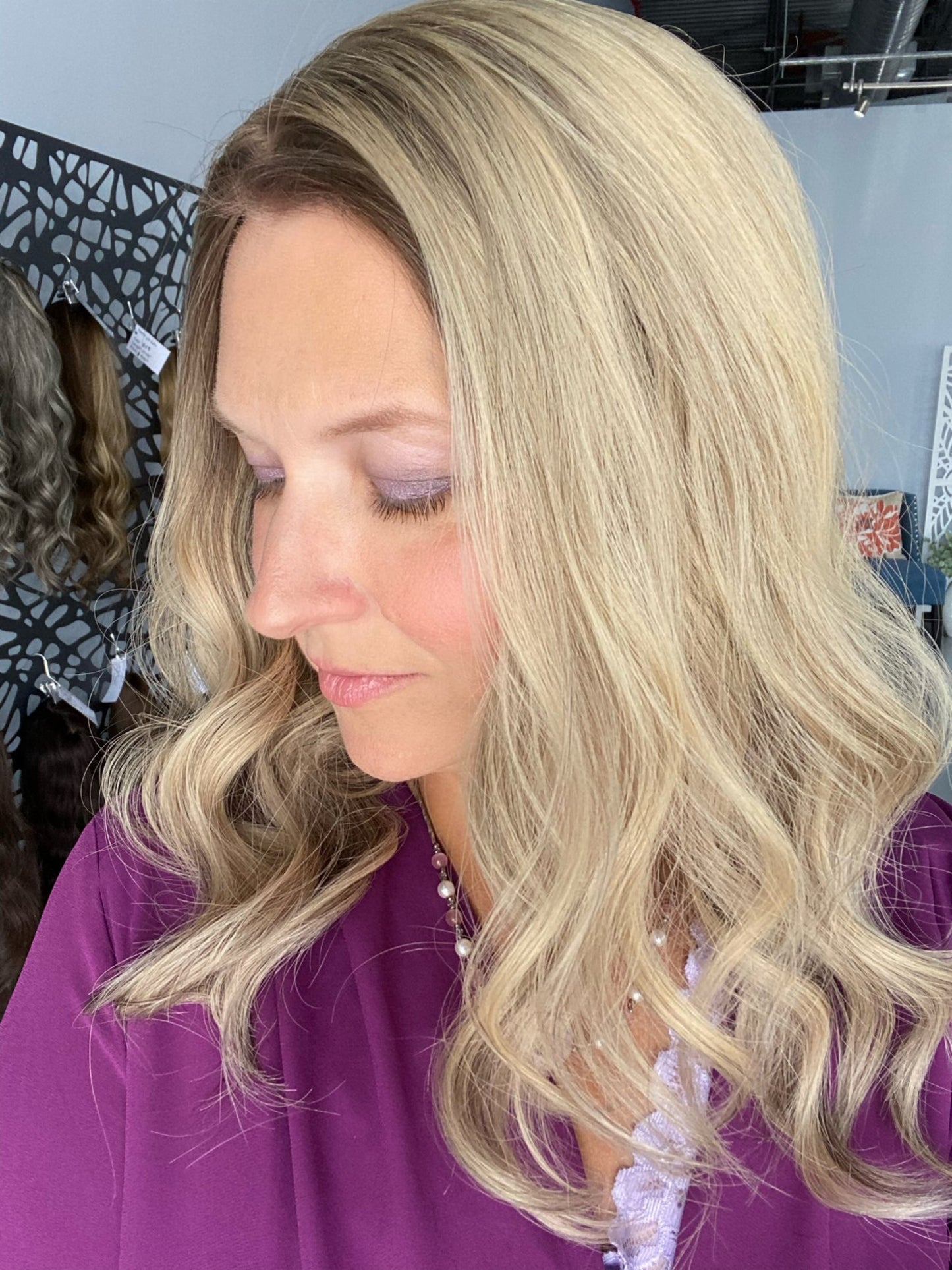 Silk Top Topper - Nicole-17”