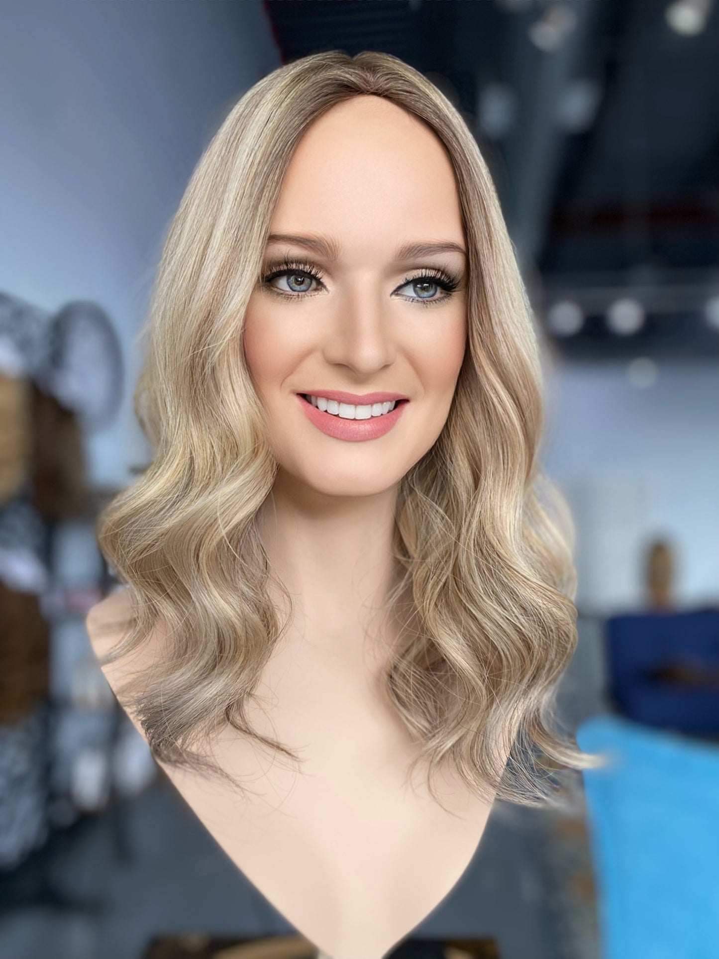 Silk Top Topper - Nicole-17”