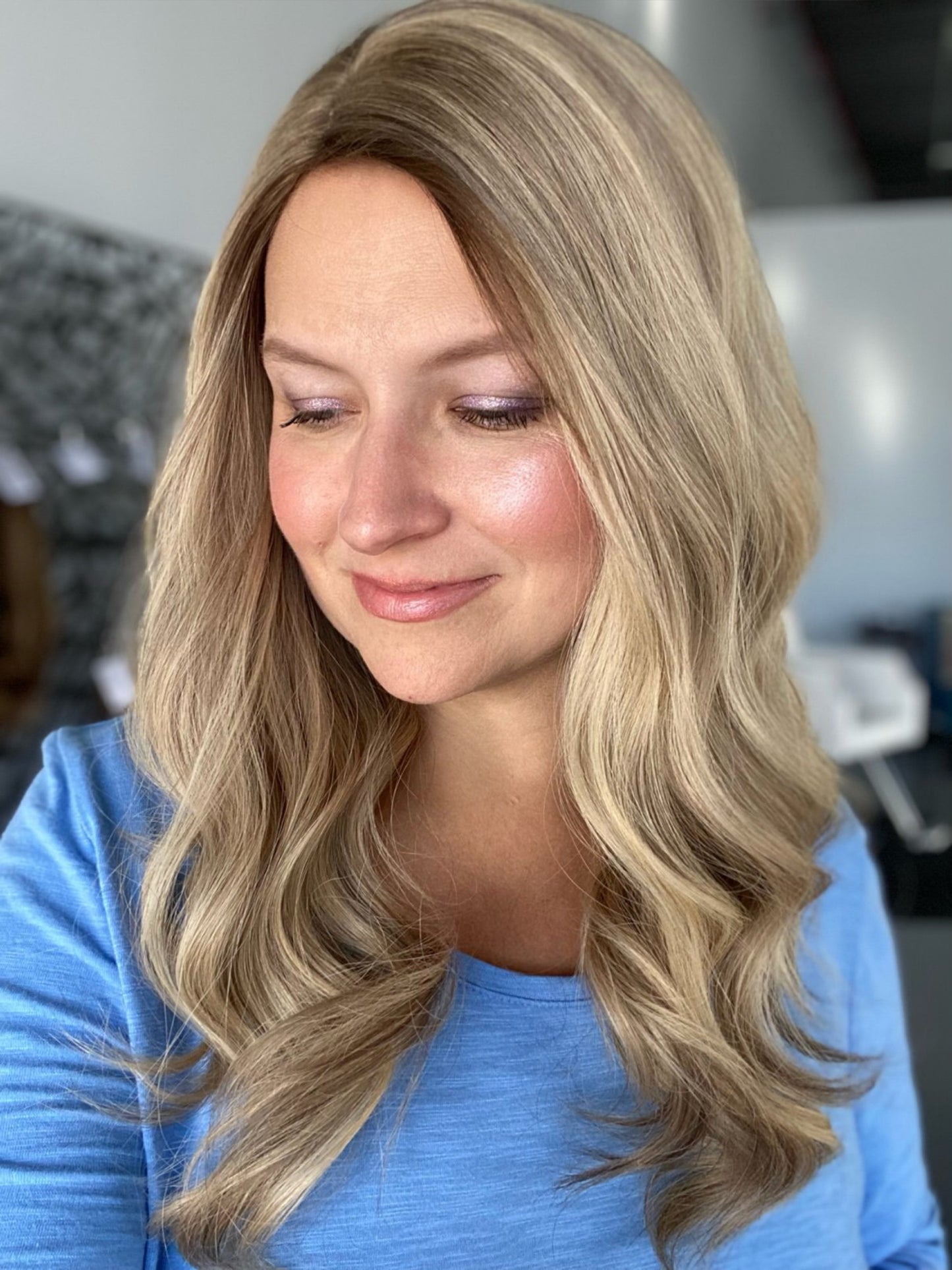 Silk Top Topper- Nicole 21"