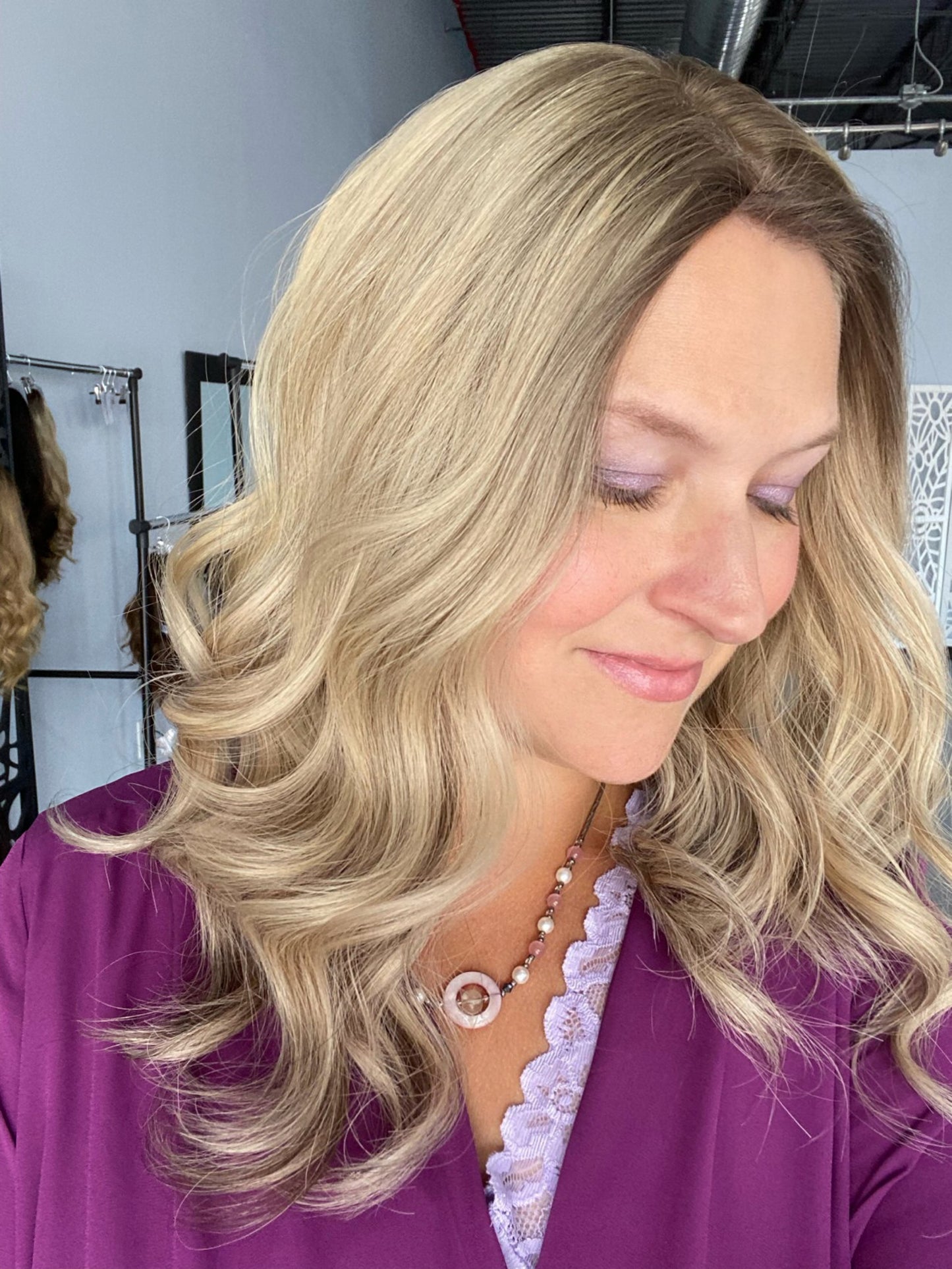 Silk Top Topper - Nicole-17”